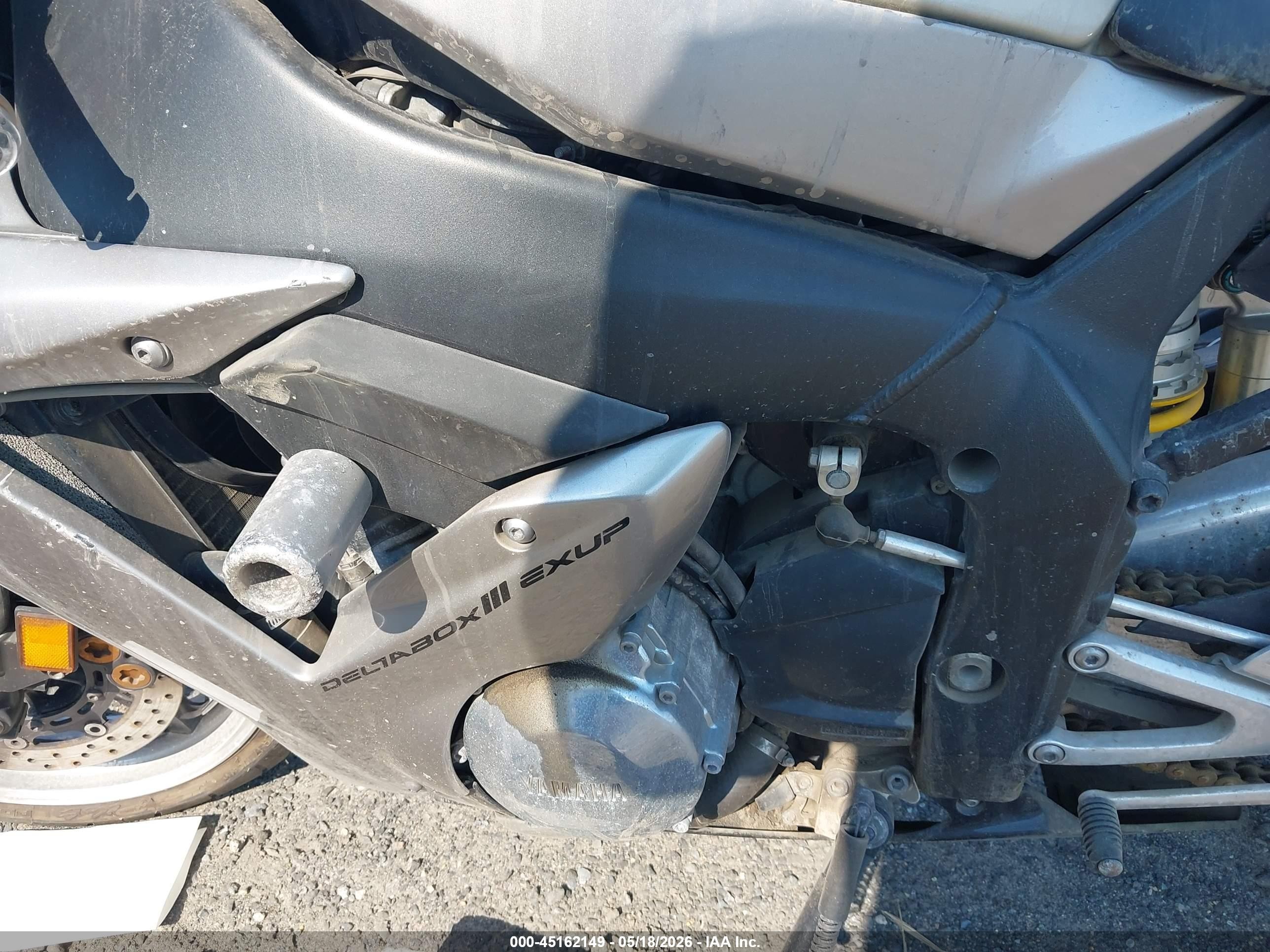 2002 Yamaha YZFR1 VIN JYARN10E52A005665 IAAI salvage auction — Front End, Salvage (Idaho), sold $625 on 2026-06-23 (photo 9)