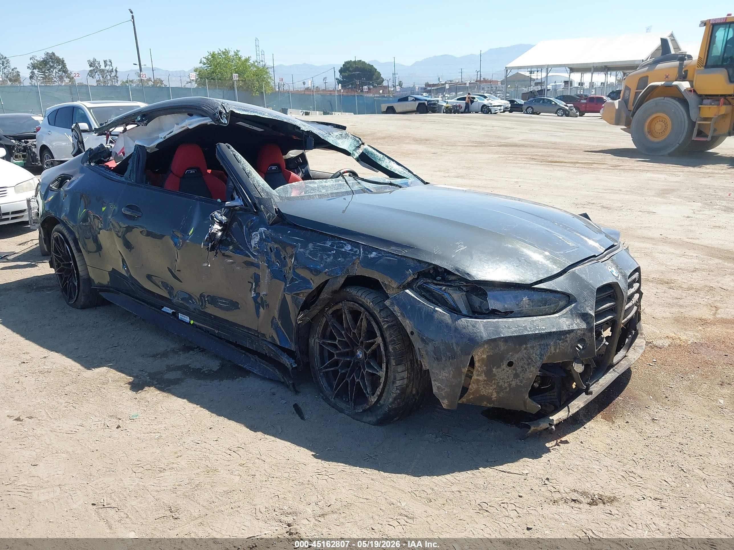 2026 BMW M4 VIN WBS23HK06TCW54427 — IAAI salvage auction photo