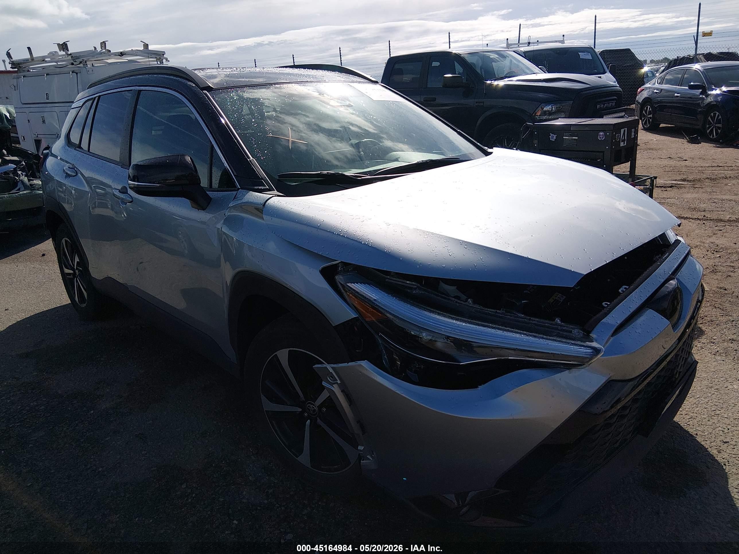 2025 Toyota Corolla Cross VIN 7MUFBABG8SV078827 — IAAI salvage auction photo