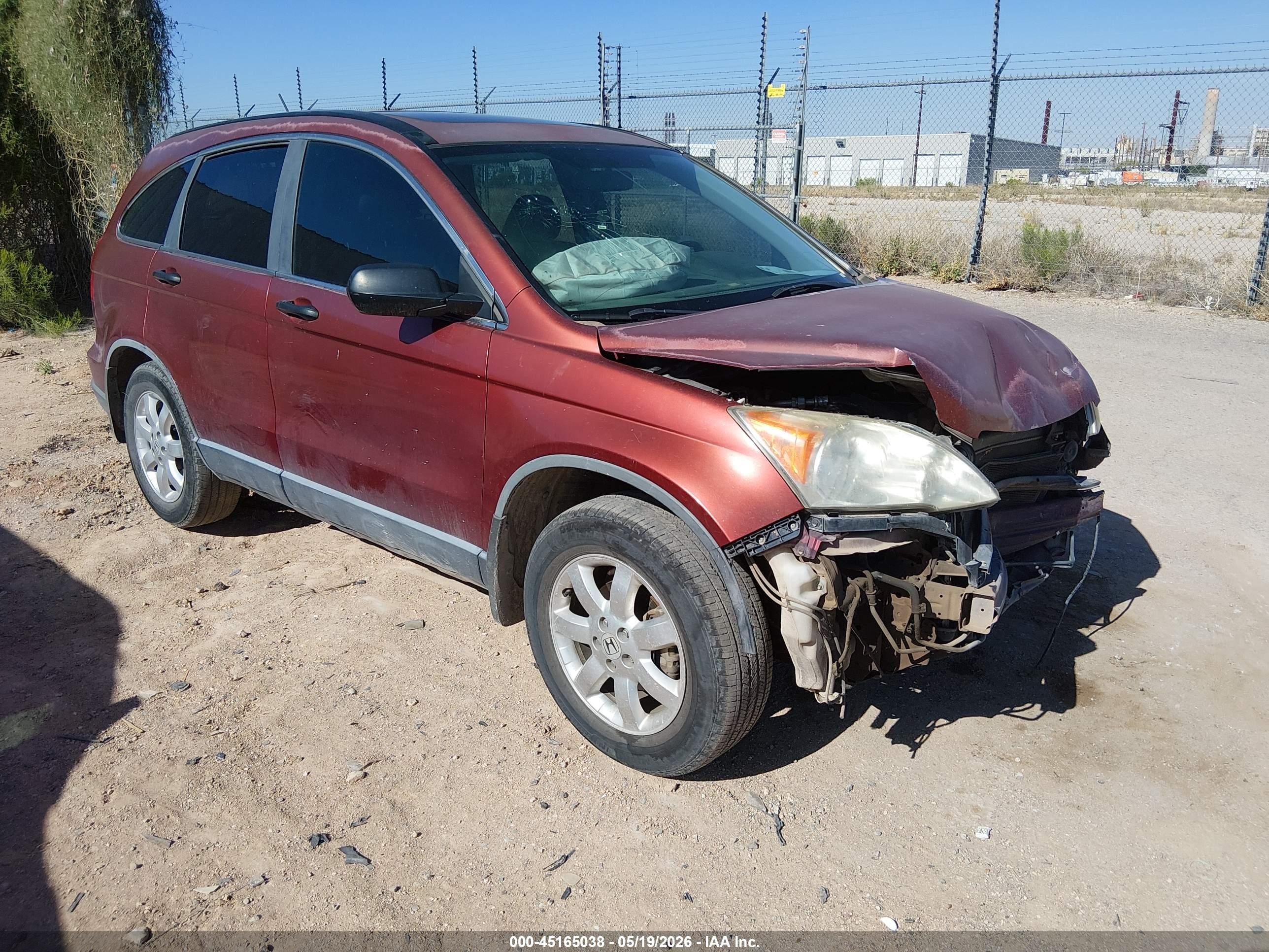 2008 Honda CR-V VIN JHLRE38588C023310 IAAI salvage auction — Normal Wear, Salvage (Arizona), sold $25 on 2026-06-11 (photo 1)