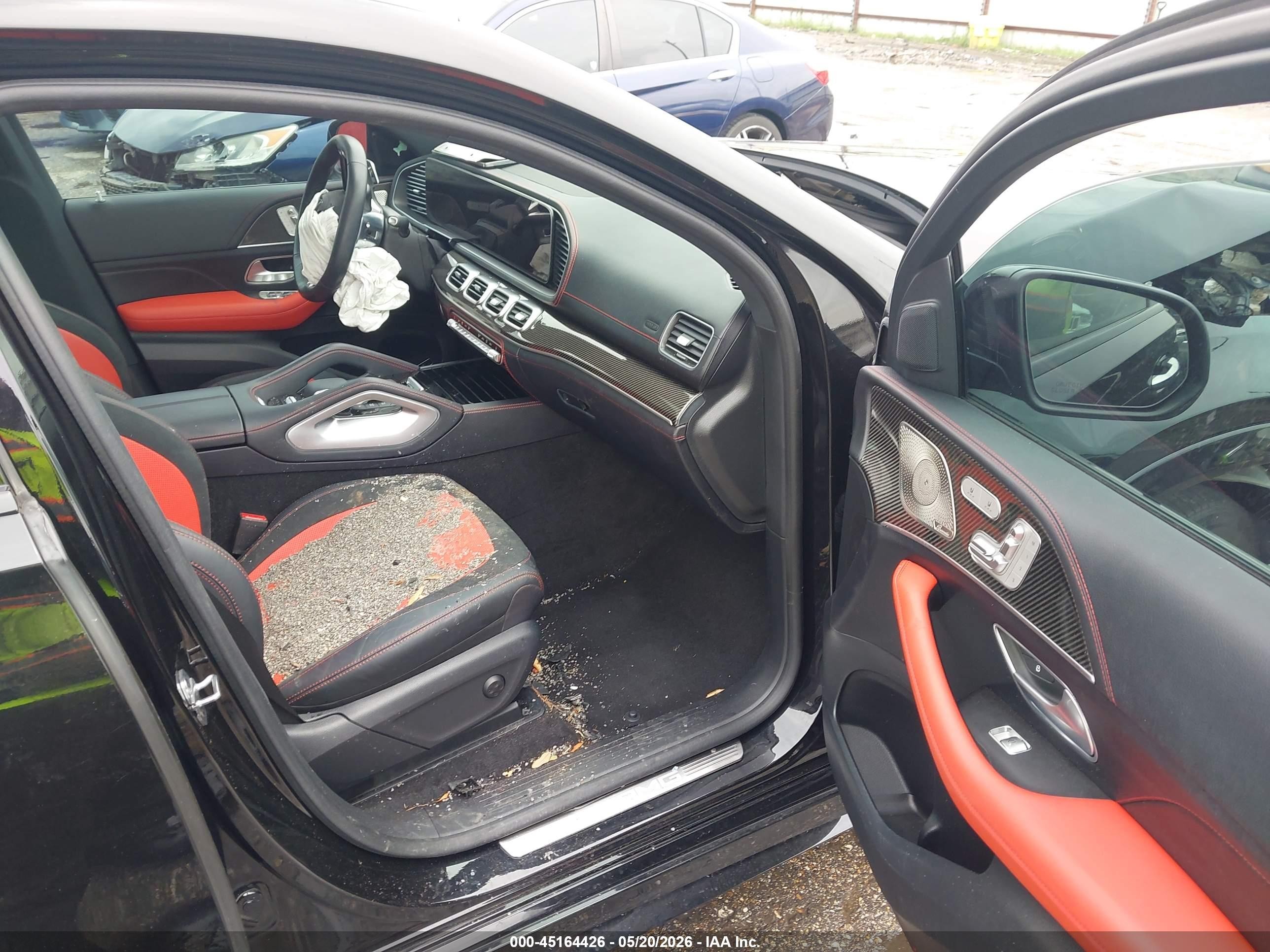 2024 Mercedes-benz Amg gle coupe VIN 4JGFD6BB8RB088082 IAAI salvage auction — Front End, Original (Texas), sold $25,600 on 2026-08-31 (photo 5)