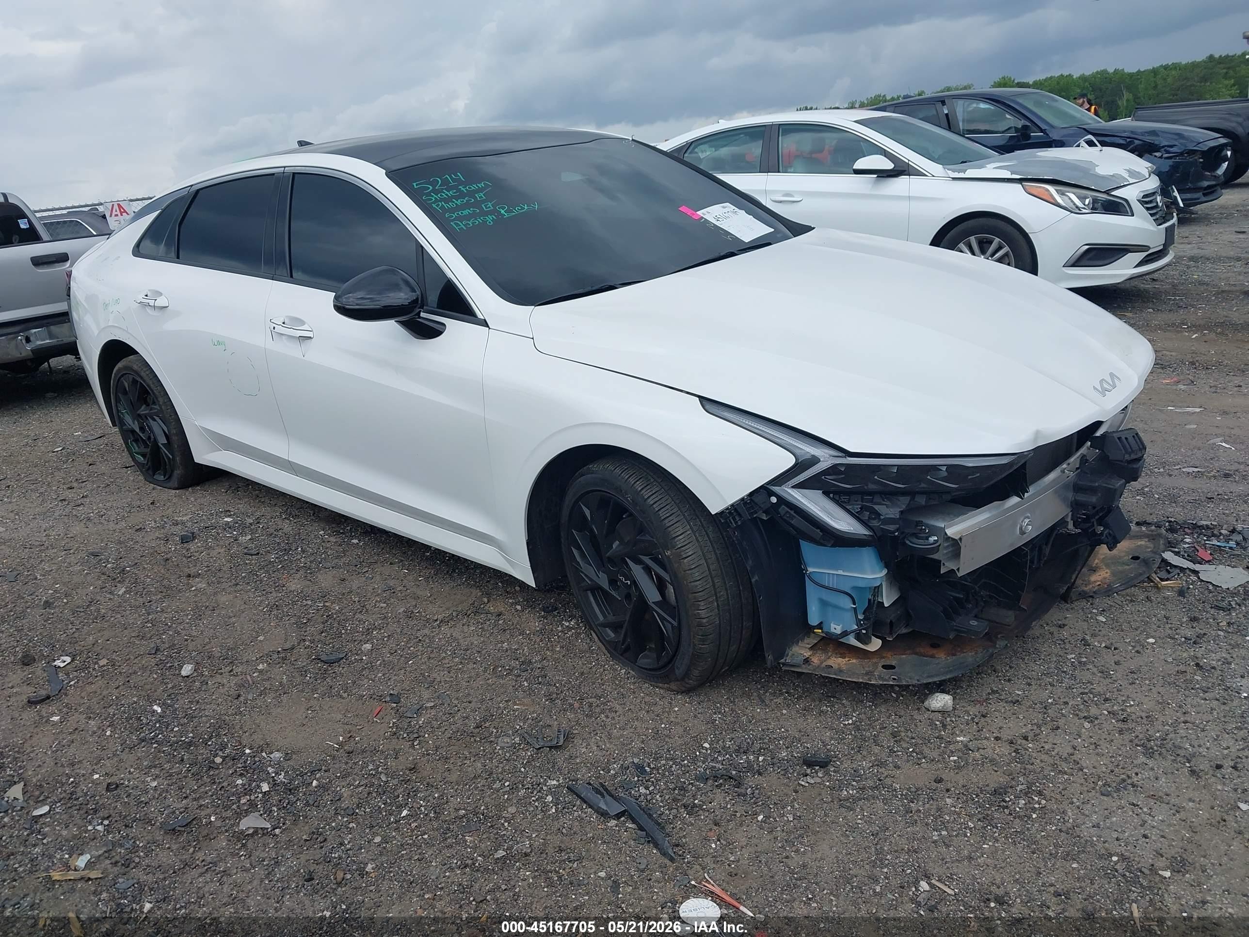2025 Kia K5 VIN KNAG64J77S5373992 — IAAI salvage auction photo