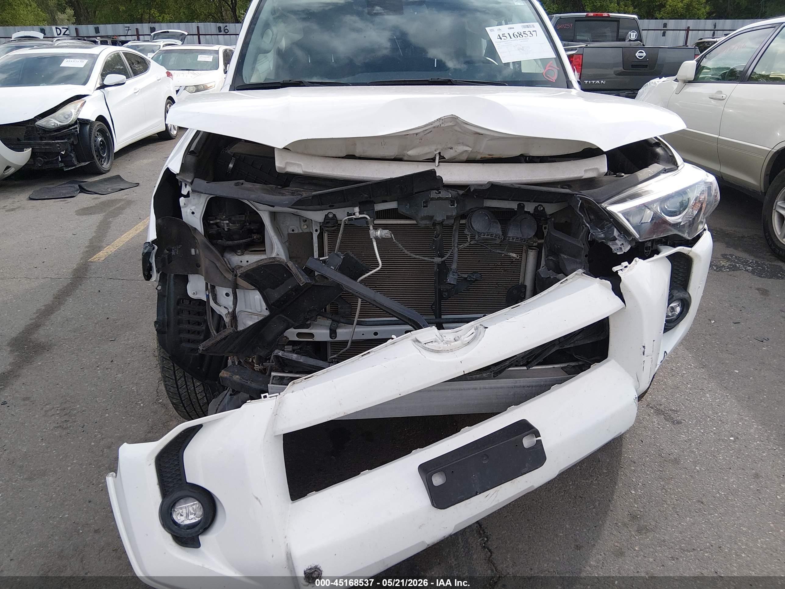 2023 Toyota 4Runner VIN JTEMU5JR5P6201914 IAAI salvage auction — Side, Salvage (Utah), sold $6,900 on 2026-07-09 (photo 6)