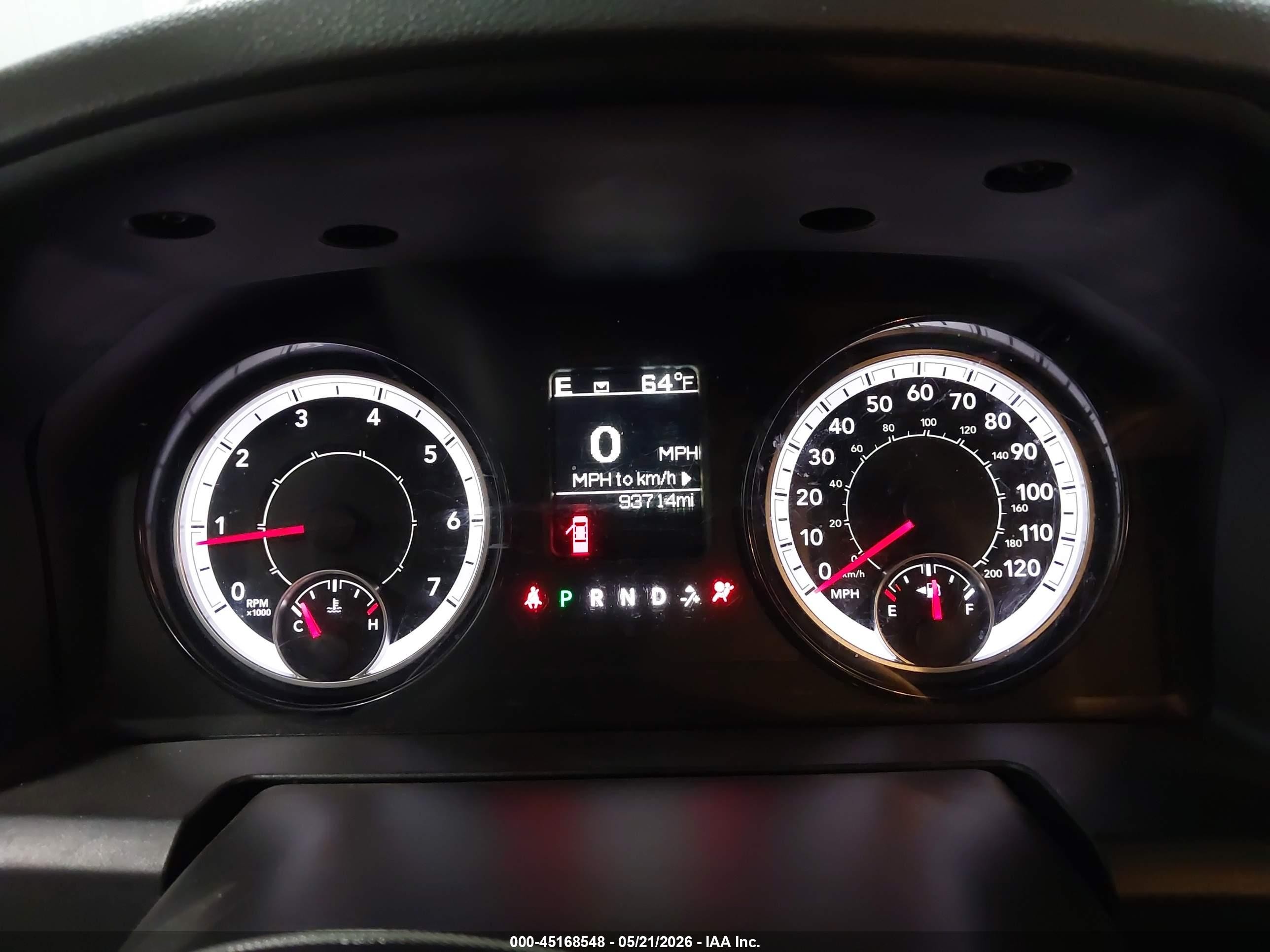 2019 Ram 1500 VIN 1C6RR7KG0KS634391 IAAI salvage auction — Normal Wear, SF97 (South Dakota), sold $10,750 on 2026-07-09 (photo 7)
