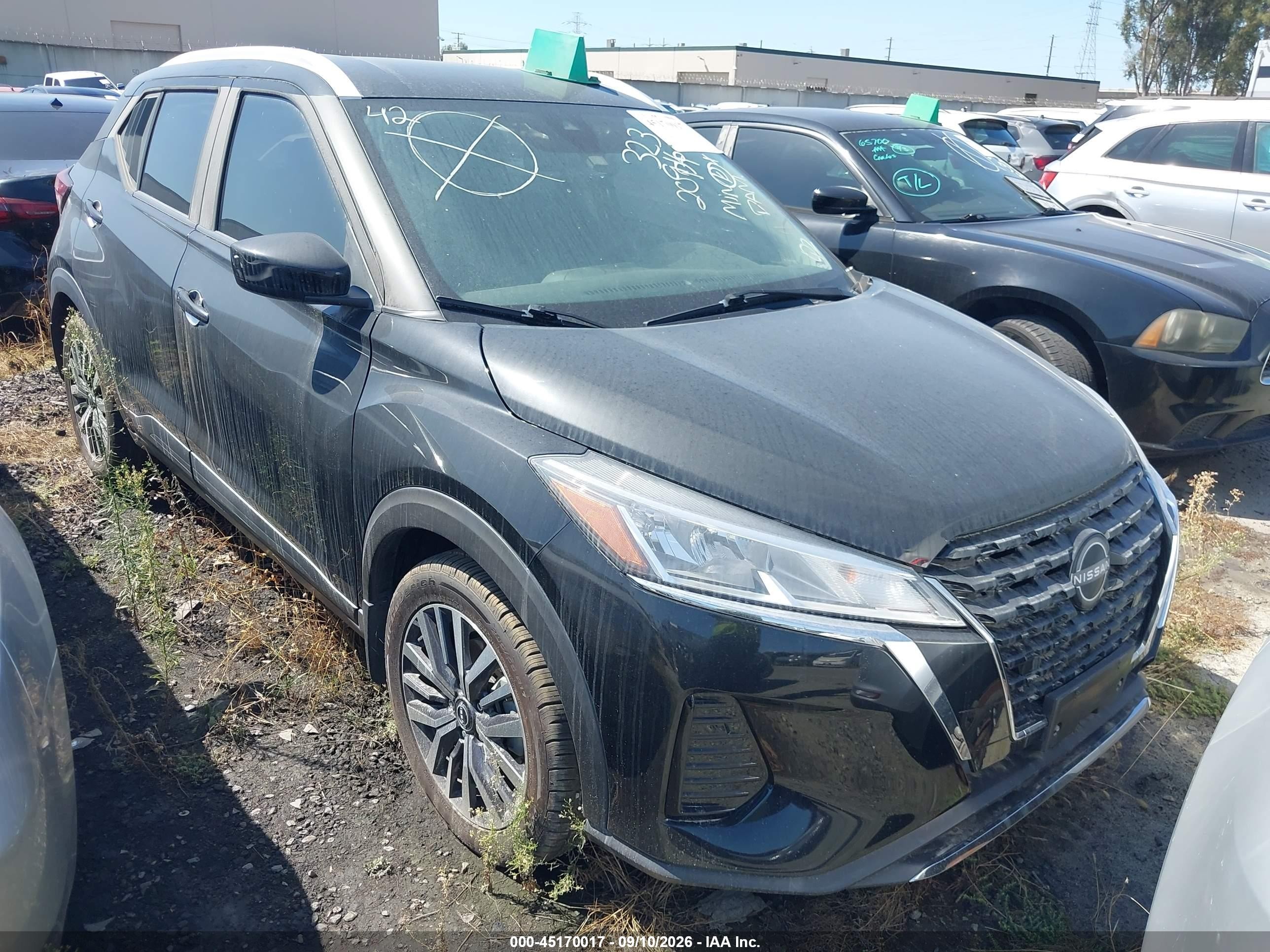 2024 Nissan Kicks VIN 3N1CP5CV0RL515452 IAAI salvage auction — Side, Salvage Certificate (California), sold $4,500 on 2026-09-12 (photo 1)