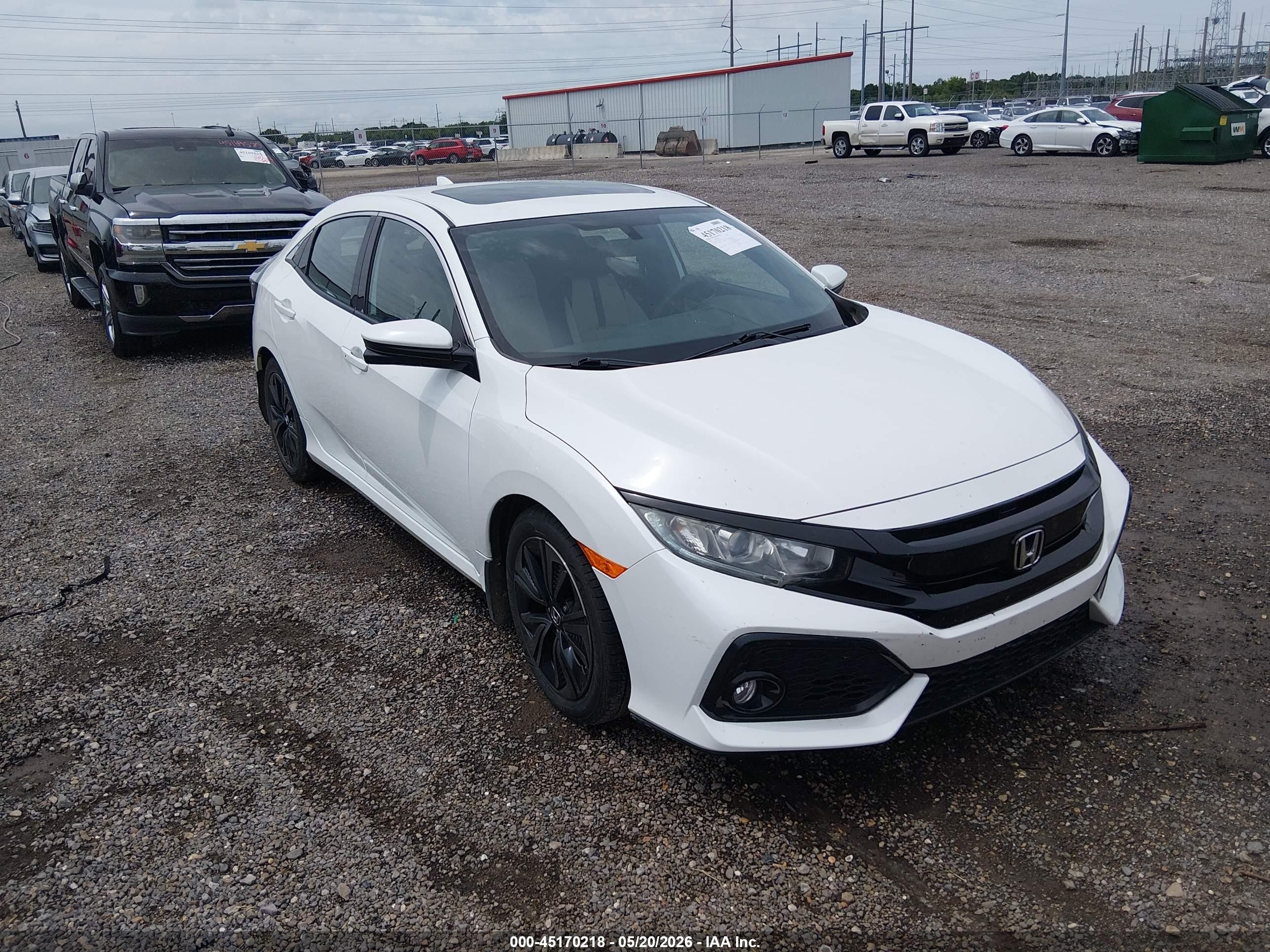 2018 Honda Civic VIN SHHFK7H53JU215533 — IAAI salvage auction photo