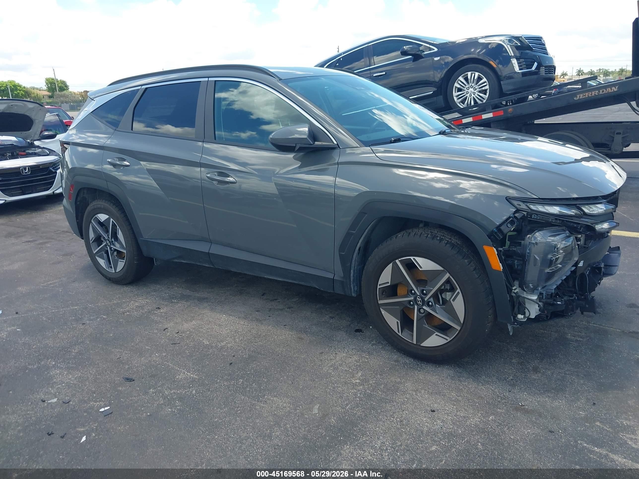 2025 Hyundai Tucson VIN 5NMJB3DE7SH474018 IAAI salvage auction — Unknown, Rebuildable (Florida), sold $8,000 on 2026-07-10 (photo 1)