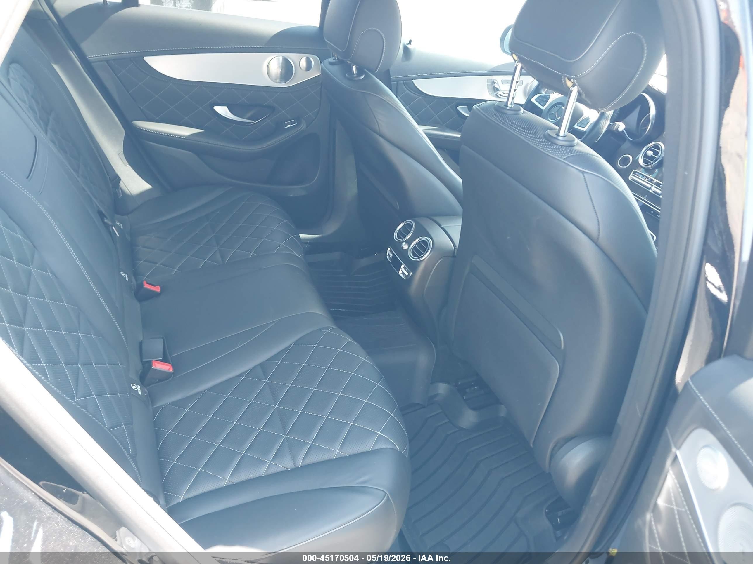 2019 Mercedes-Benz GLC-Class VIN WDC0G8JB3KF488896 IAAI salvage auction — Front End, Salvage (California), sold $16,100 on 2026-07-10 (photo 8)