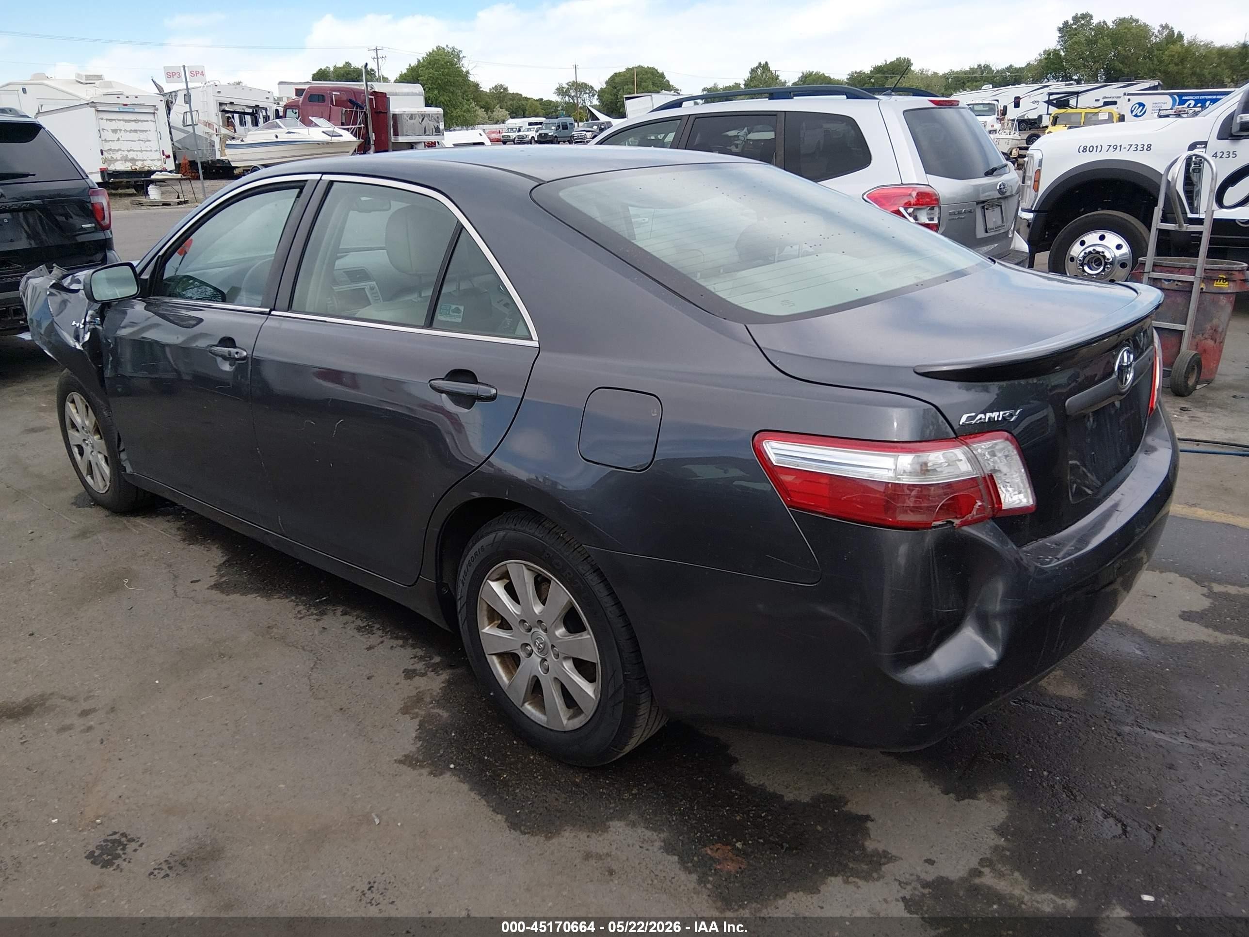 2008 Toyota Camry Hybrid VIN 4T1BB46K28U061885 IAAI salvage auction — Front End, Salvage (Utah), sold $250 on 2026-07-09 (photo 3)