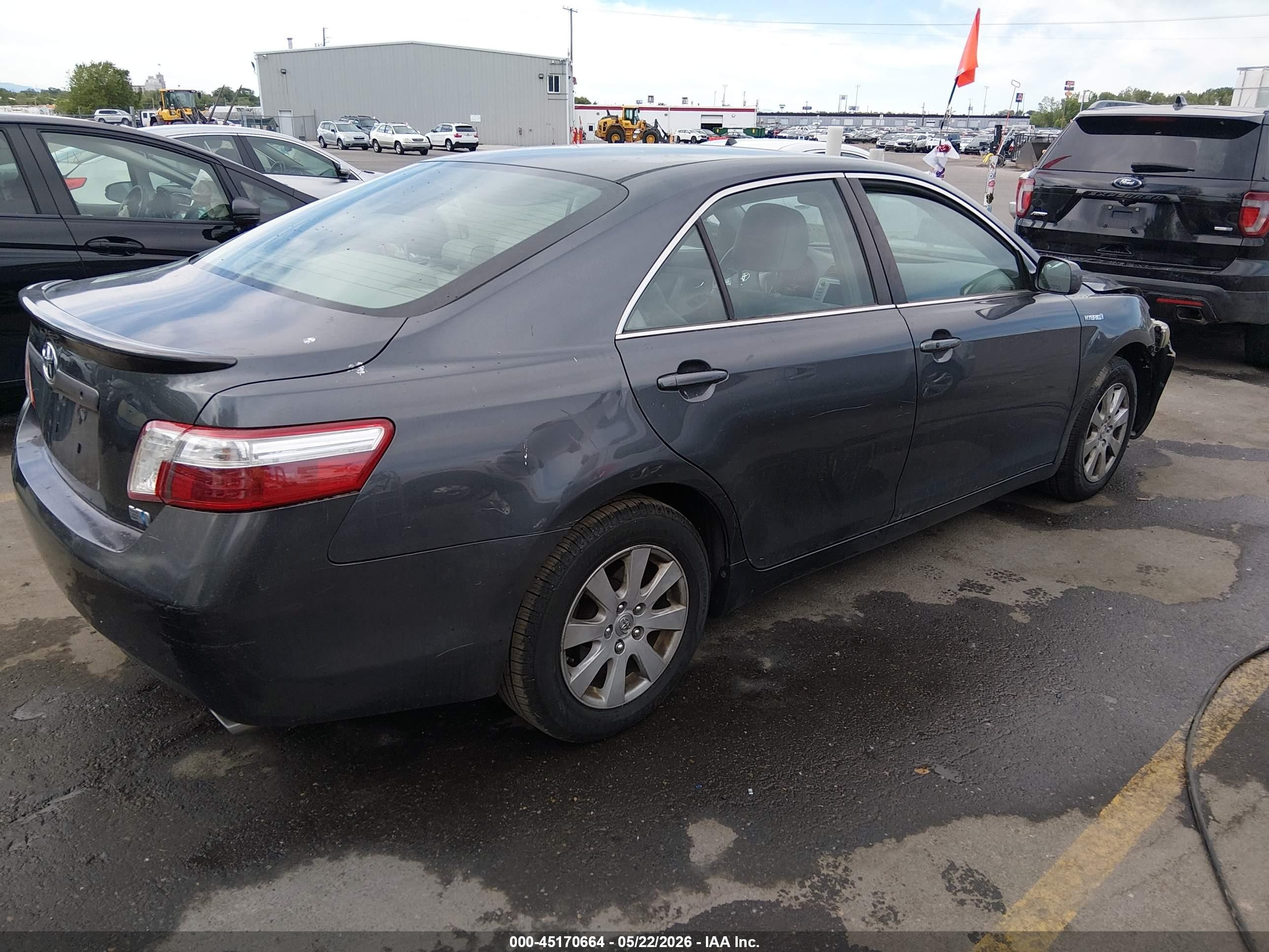 2008 Toyota Camry Hybrid VIN 4T1BB46K28U061885 IAAI salvage auction — Front End, Salvage (Utah), sold $250 on 2026-07-09 (photo 4)