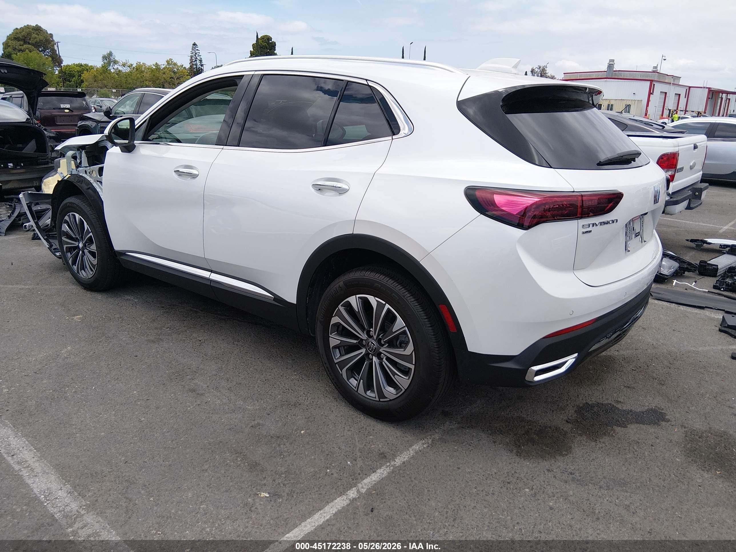 2025 Buick Envision VIN LRBFZKE4XSD008608 IAAI salvage auction — Front End, Salvage (California), sold $5,200 on 2026-09-14 (photo 3)