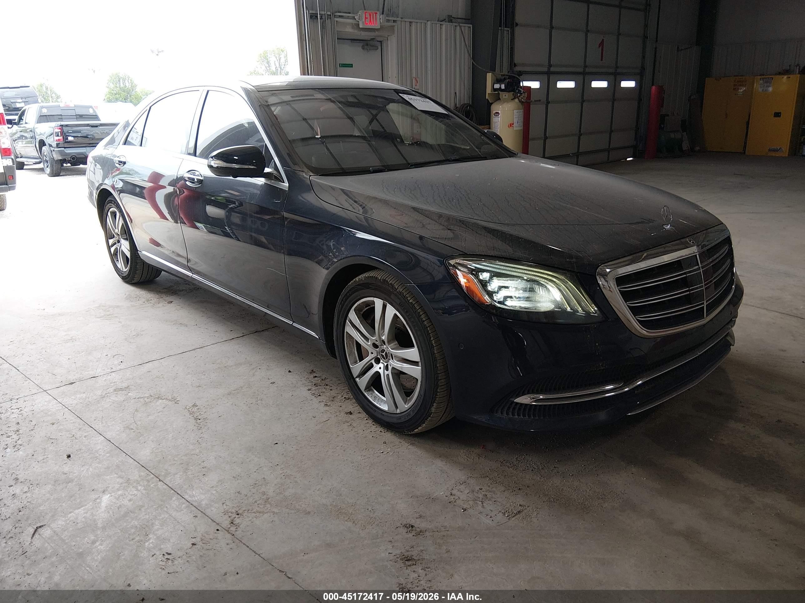 2018 Mercedes-Benz S-Class VIN WDDUG8GB3JA385798 — IAAI salvage auction photo