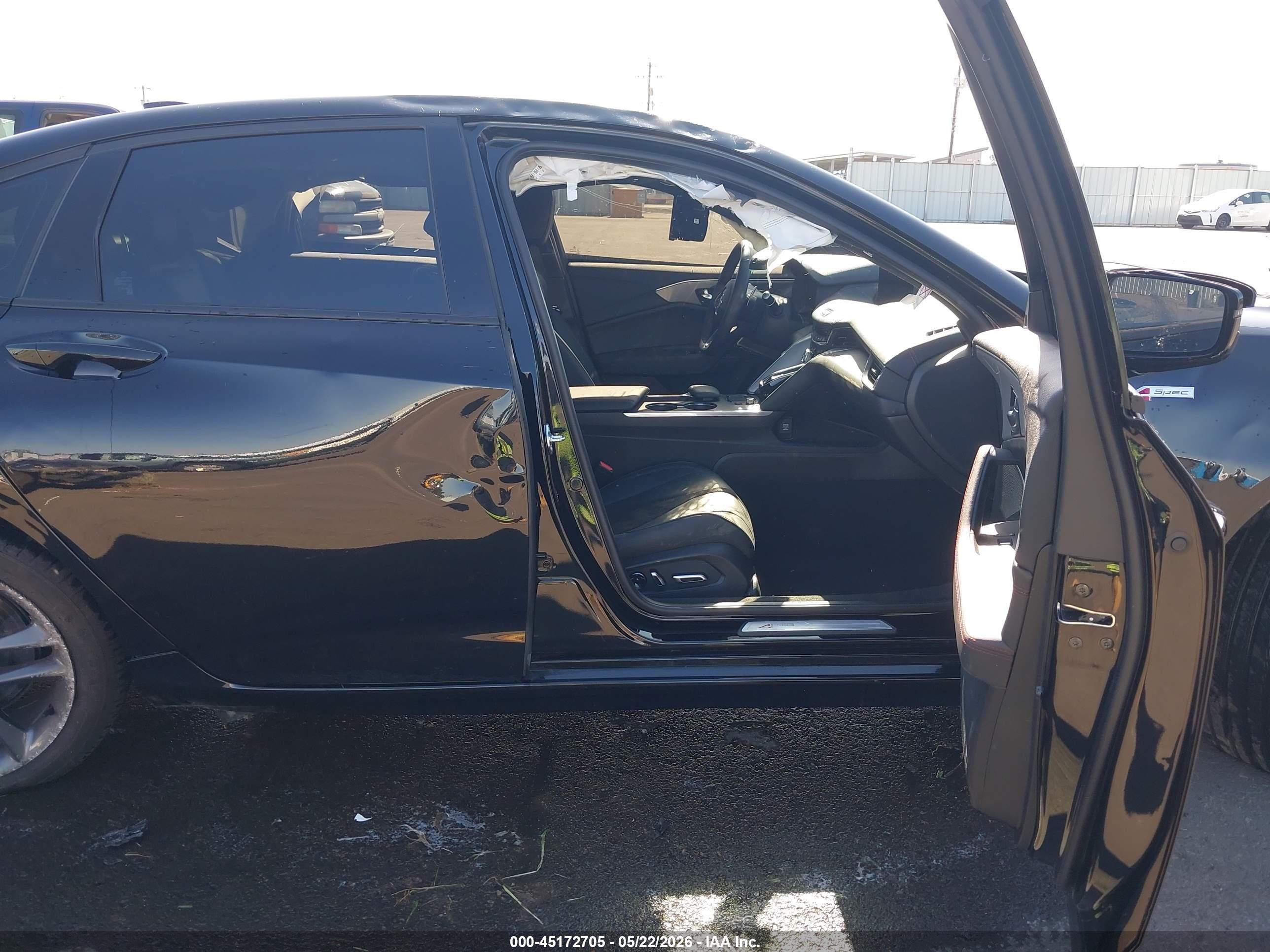 2025 Acura TLX VIN 19UUB6F58SA003809 IAAI salvage auction — Front & Rear, Salvage (Oregon), sold $3,000 on 2026-09-12 (photo 5)
