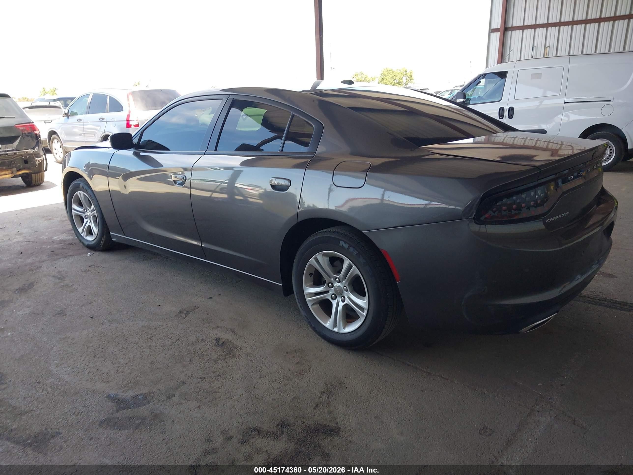 2022 Dodge Charger VIN 2C3CDXBG5NH161777 IAAI salvage auction — Front End, Salvage (California), sold $1,850 on 2026-07-09 (photo 3)