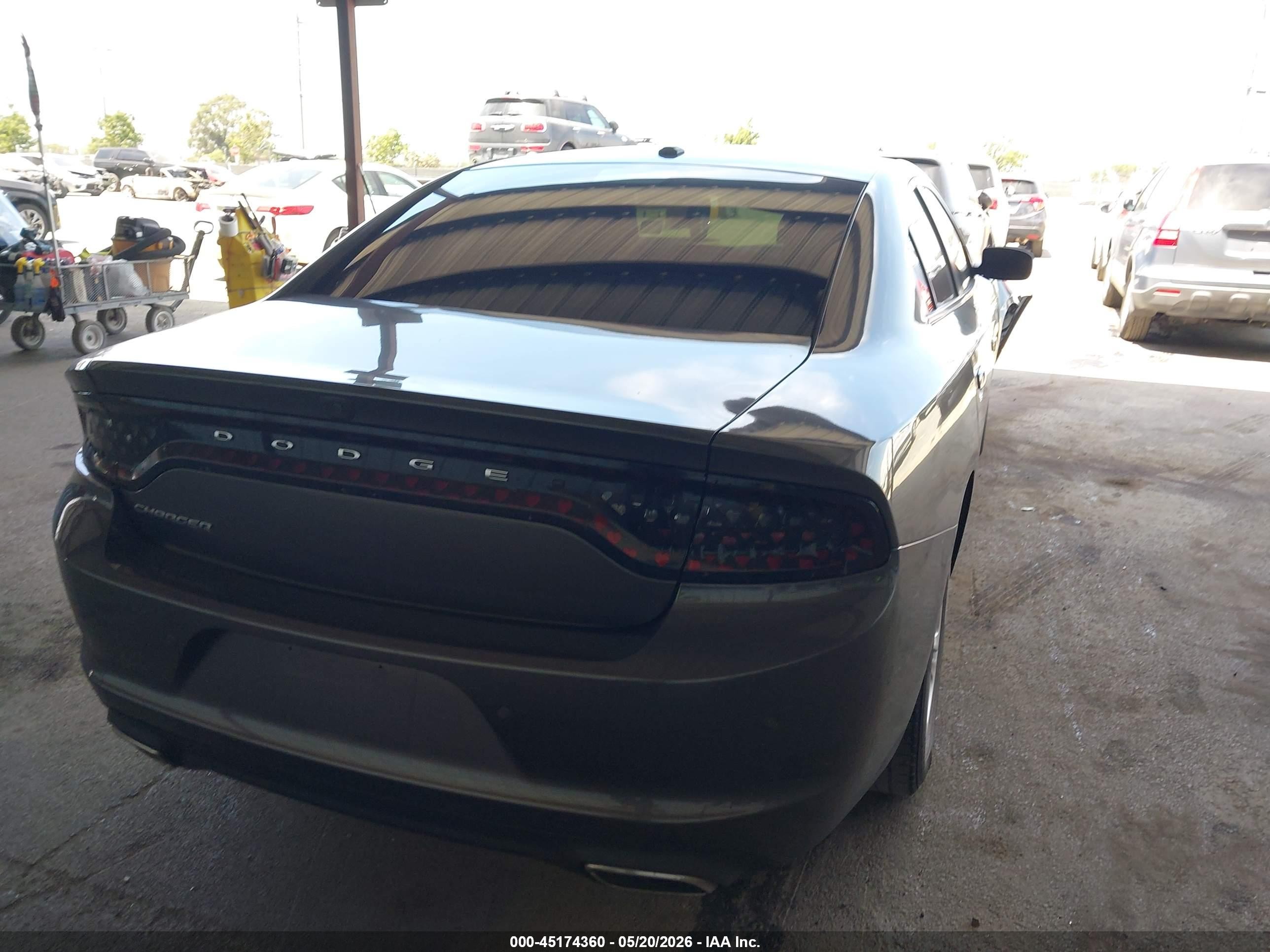 2022 Dodge Charger VIN 2C3CDXBG5NH161777 IAAI salvage auction — Front End, Salvage (California), sold $1,850 on 2026-07-09 (photo 4)