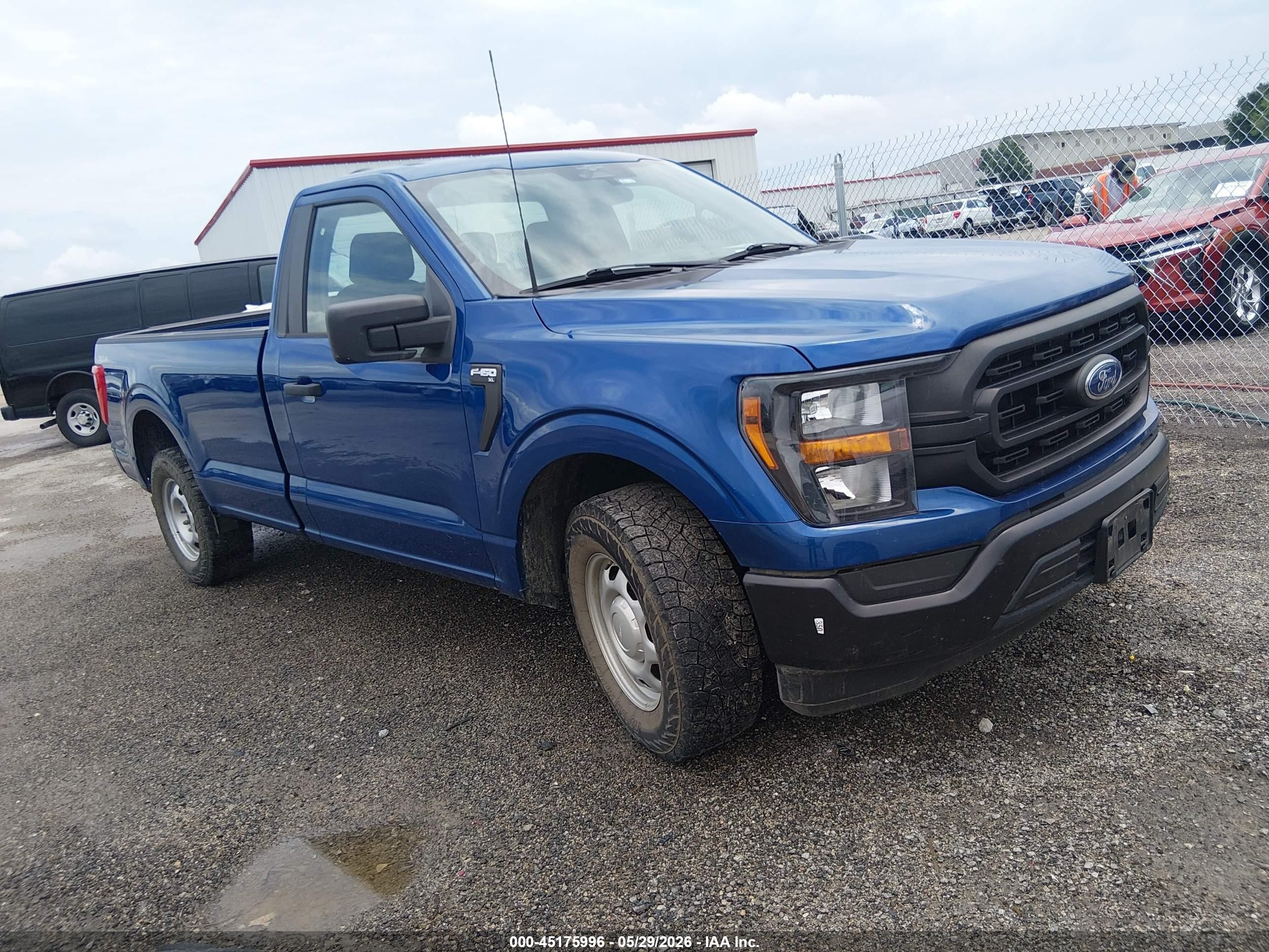 2023 Ford F-150 VIN 1FTMF1CB8PKD35444 IAAI salvage auction — Normal Wear, SF97 (Oklahoma), sold $13,825 on 2026-07-09 (photo 1)
