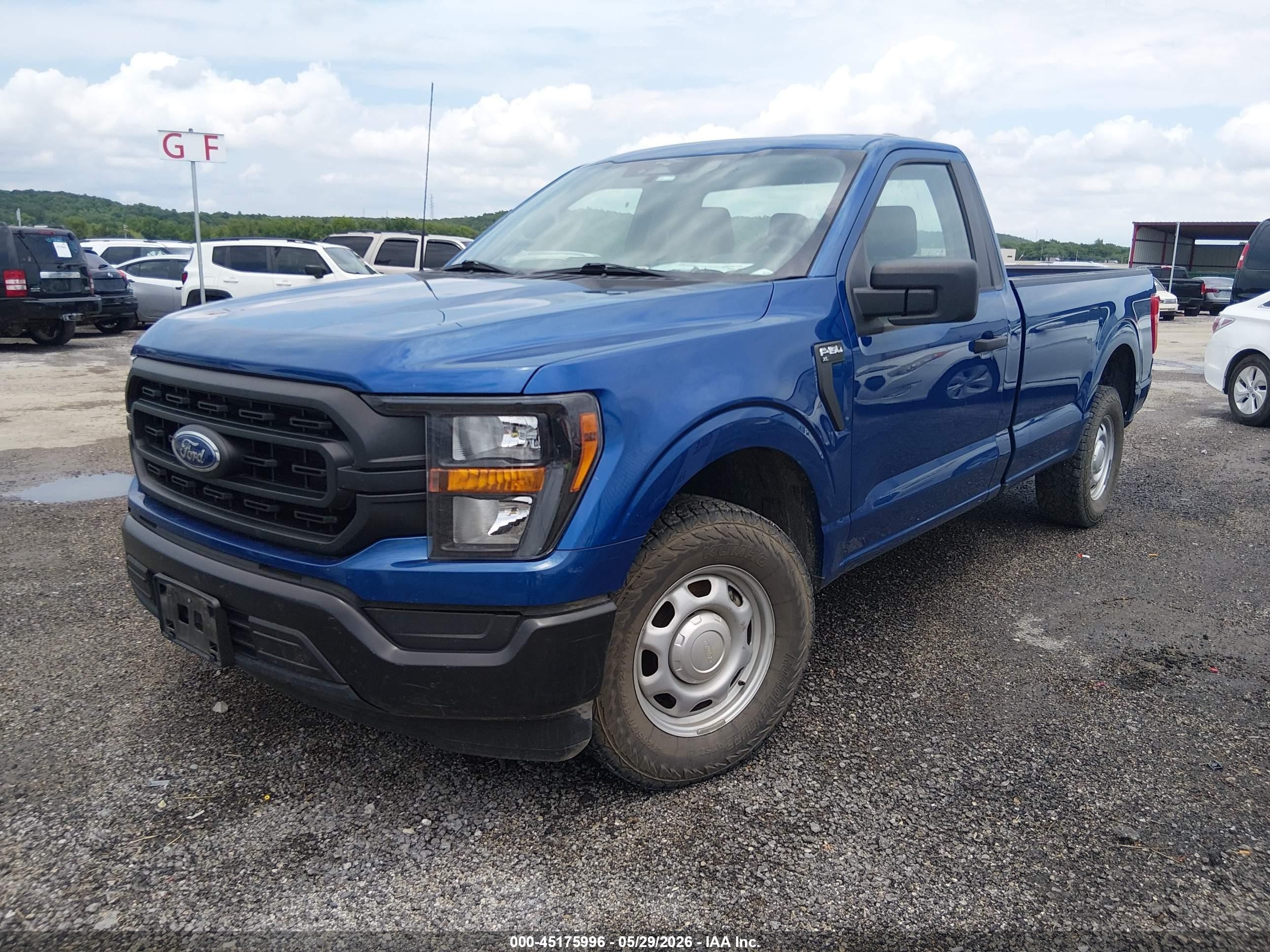 2023 Ford F-150 VIN 1FTMF1CB8PKD35444 IAAI salvage auction — Normal Wear, SF97 (Oklahoma), sold $13,825 on 2026-07-09 (photo 2)
