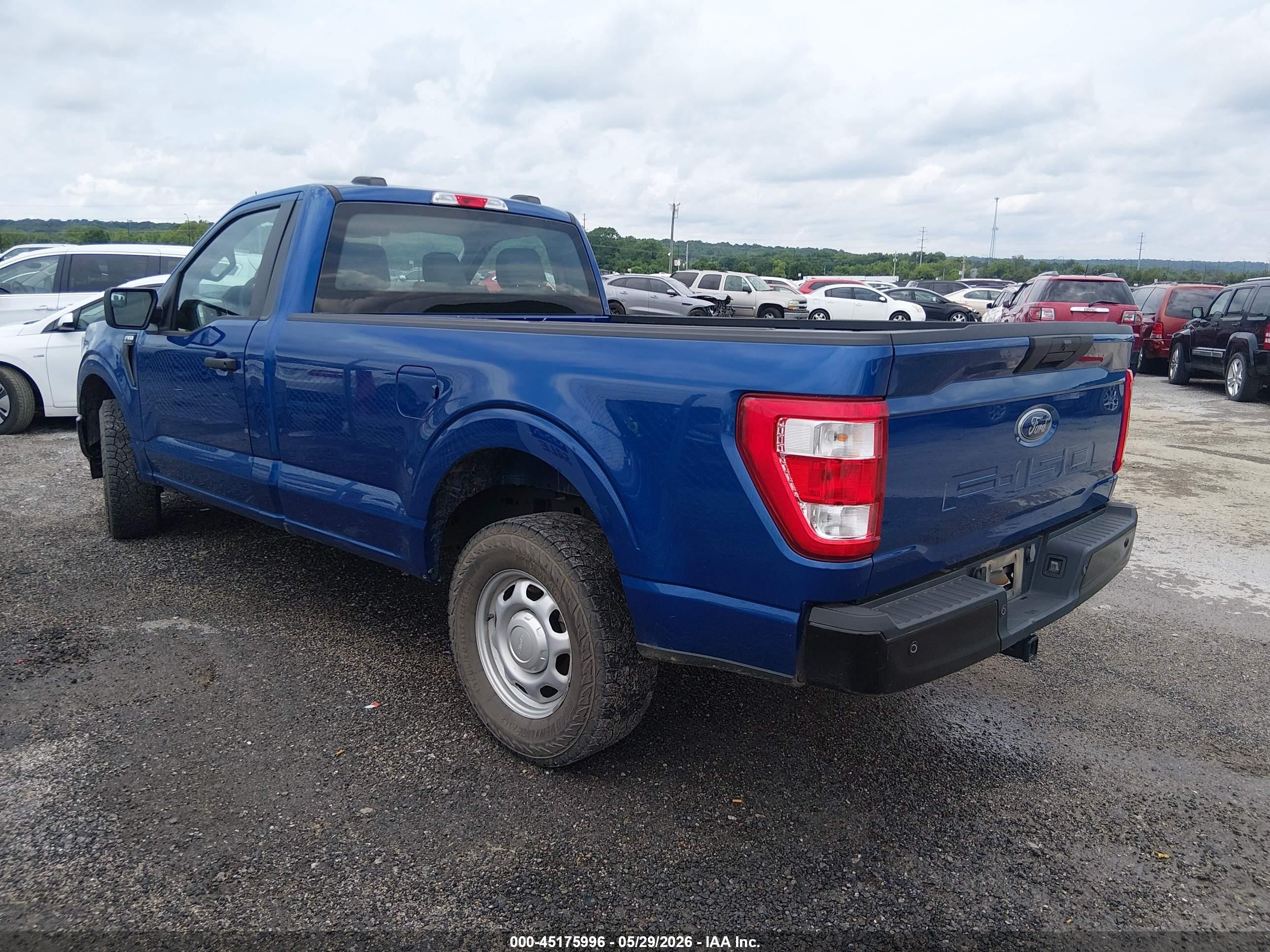 2023 Ford F-150 VIN 1FTMF1CB8PKD35444 IAAI salvage auction — Normal Wear, SF97 (Oklahoma), sold $13,825 on 2026-07-09 (photo 3)