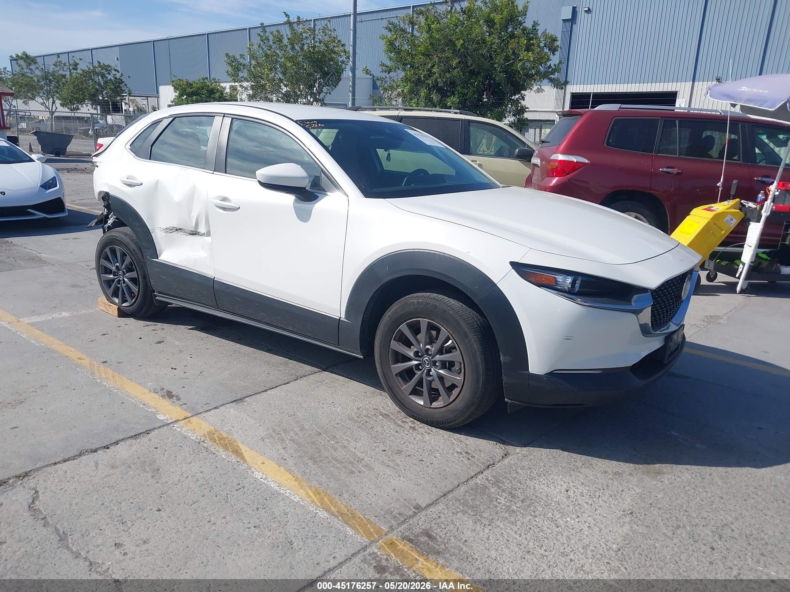 2023 Mazda CX-30 VIN 3MVDMBAM4PM551167 IAAI salvage auction — Rear End, Salvage (California), sold $3,150 on 2026-09-13 (photo 1)
