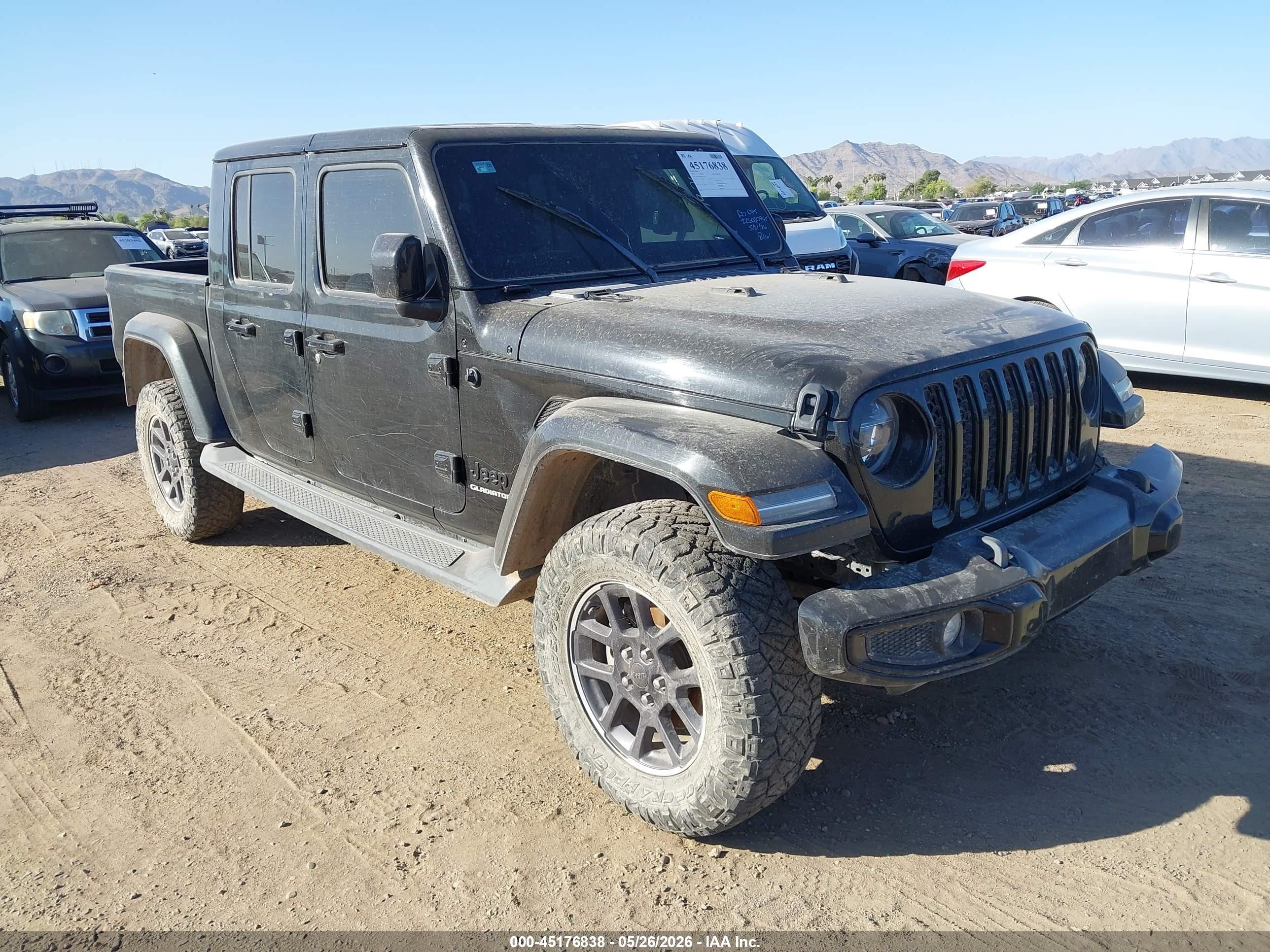 2022 Jeep Gladiator VIN 1C6HJTFG6NL103135 — IAAI salvage auction photo