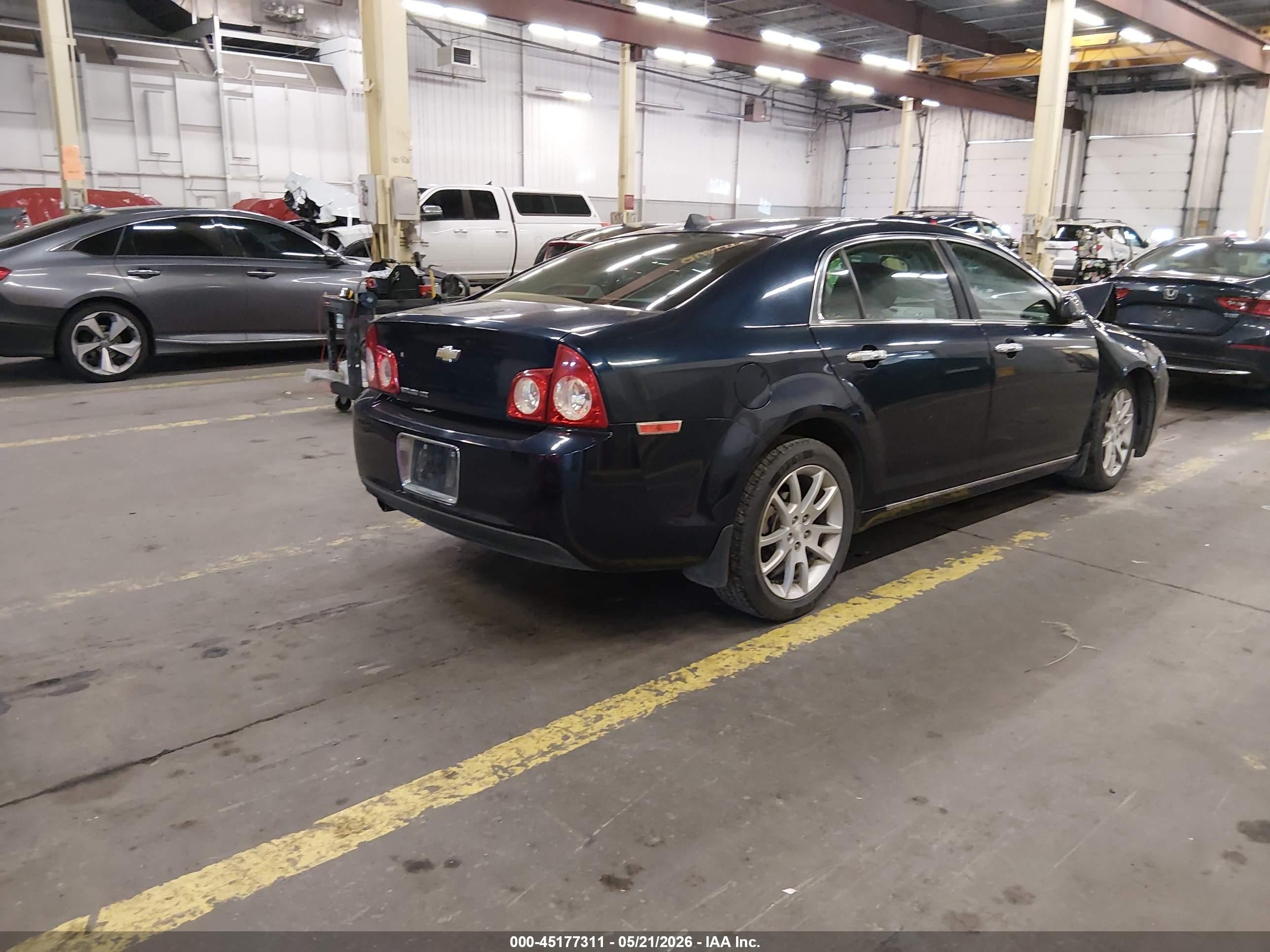 2012 Chevrolet Malibu VIN 1G1ZE5E05CF262055 IAAI salvage auction — Front End, Salvage (Oregon), sold $500 on 2026-07-09 (photo 4)
