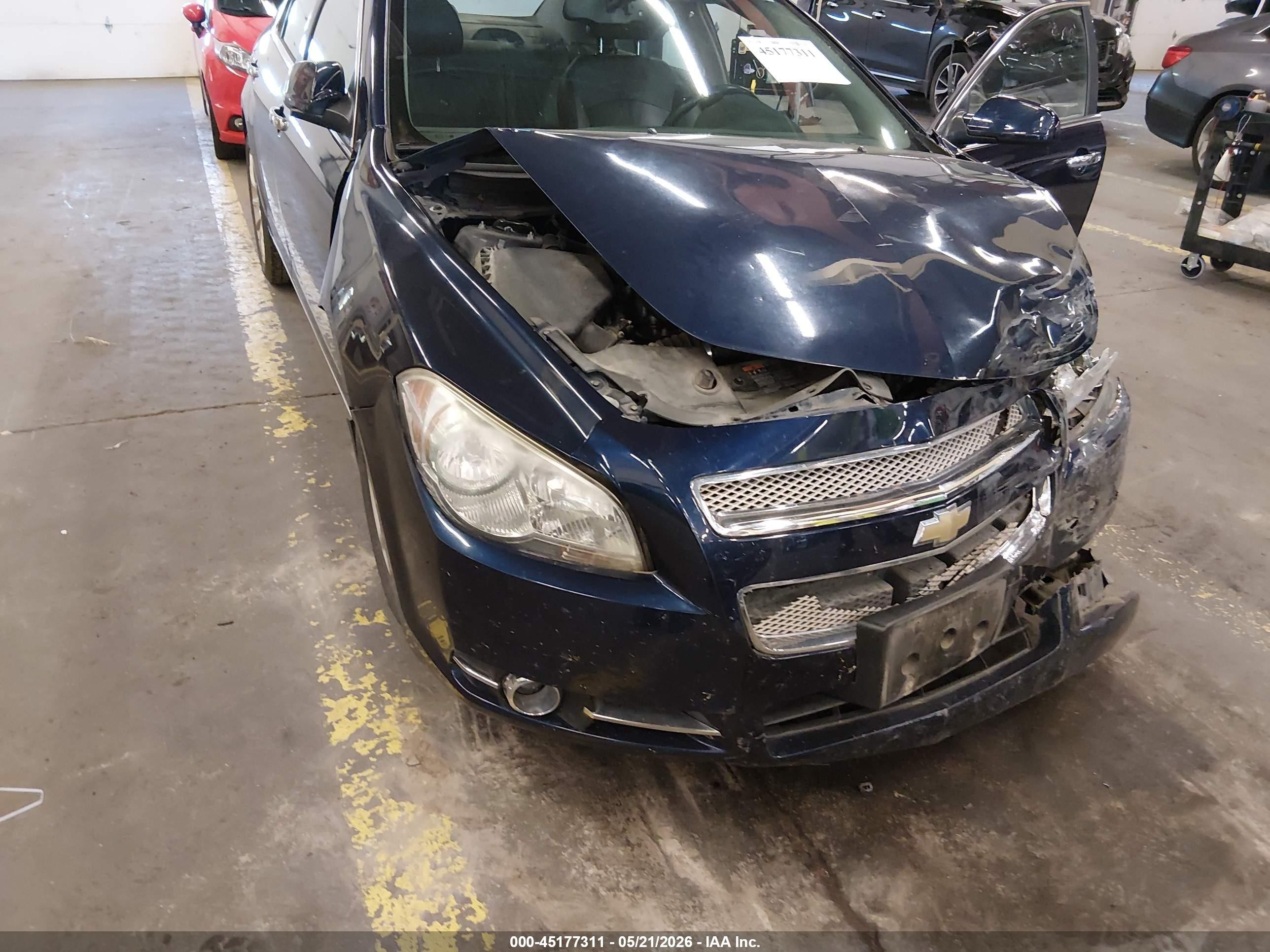 2012 Chevrolet Malibu VIN 1G1ZE5E05CF262055 IAAI salvage auction — Front End, Salvage (Oregon), sold $500 on 2026-07-09 (photo 6)