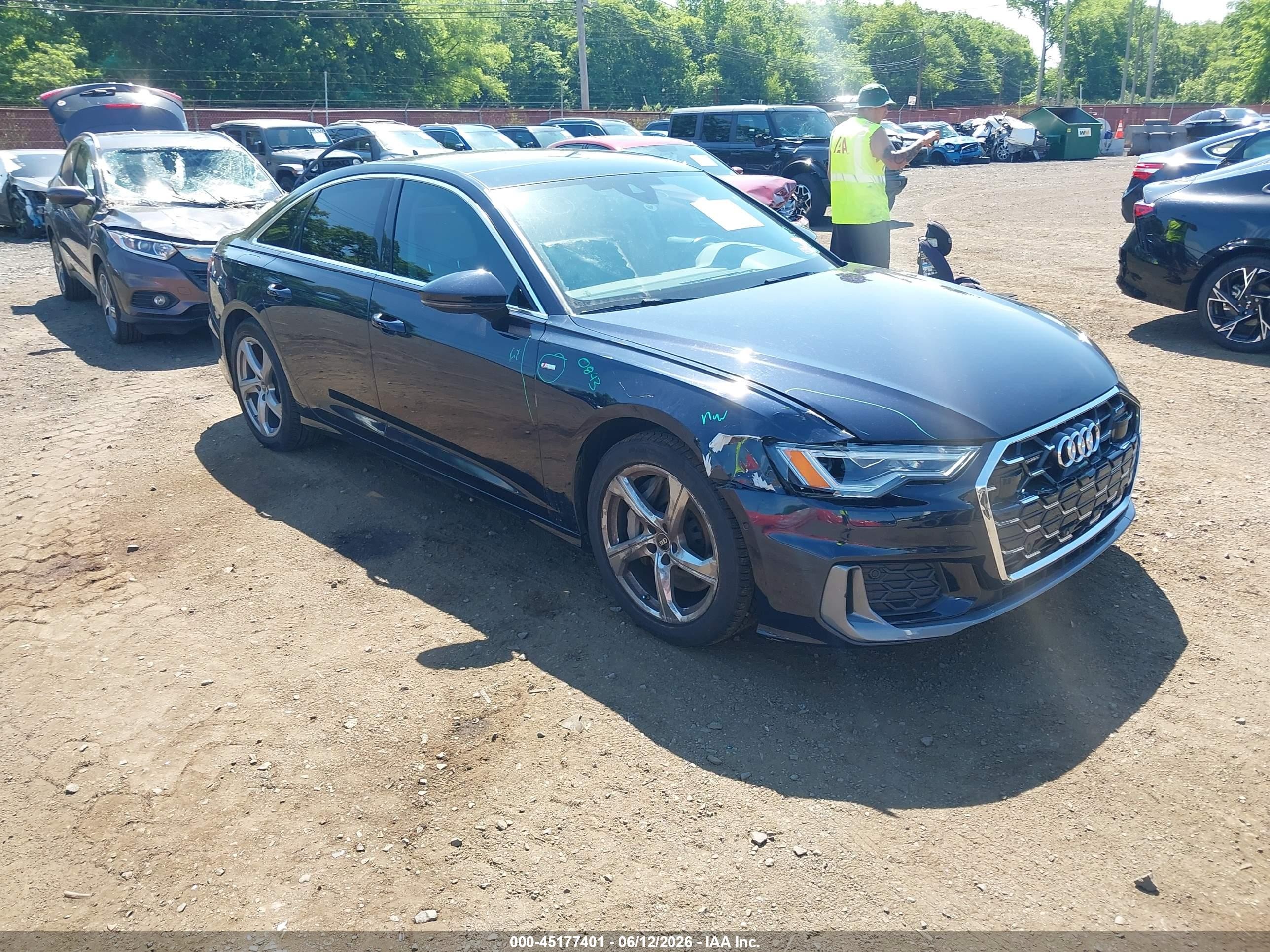 2024 Audi A6 VIN WAUL2BF23RN000843 — IAAI salvage auction photo