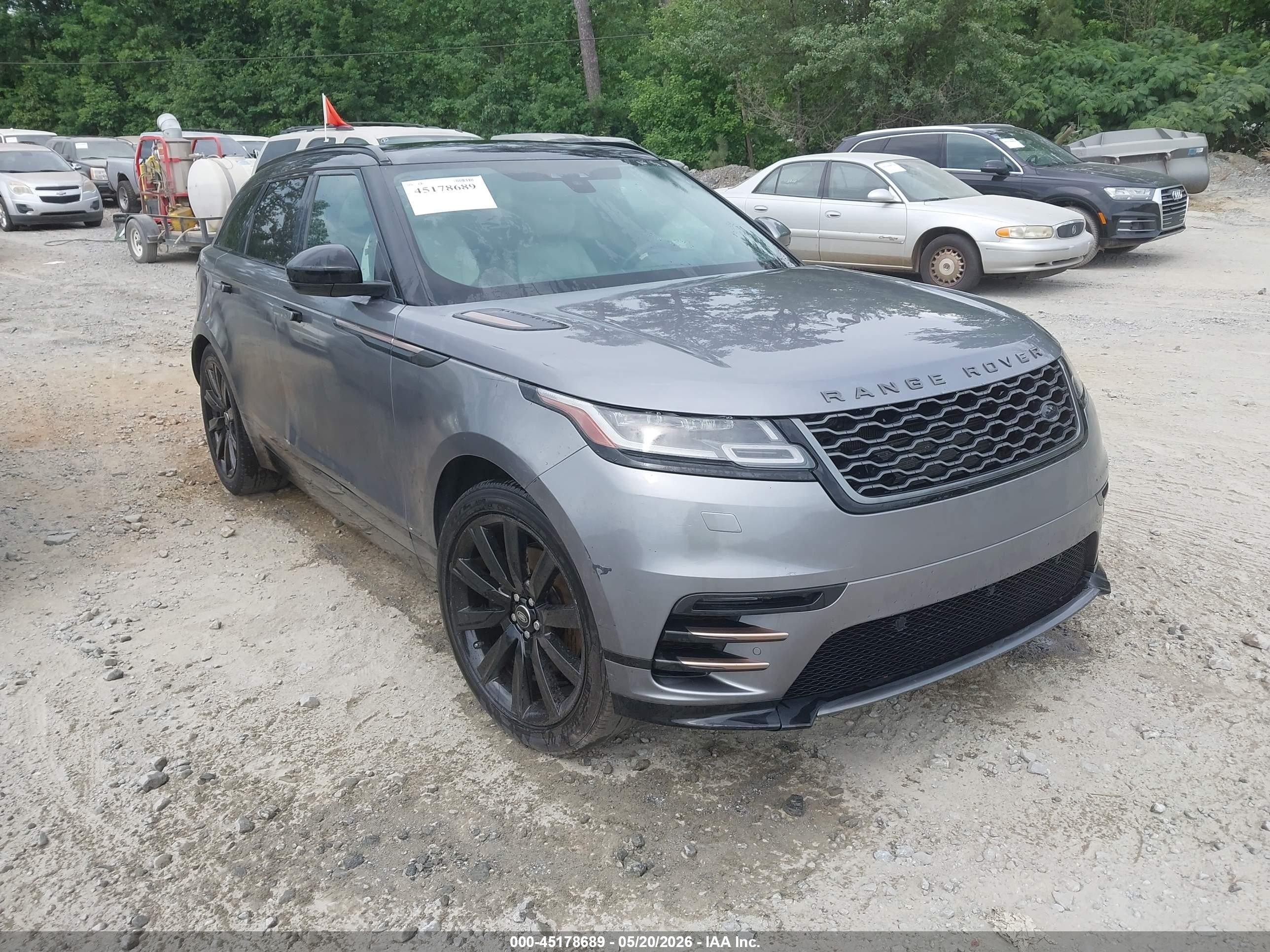 2020 Land rover Range rover velar VIN SALYK2FV6LA254010 IAAI salvage auction — Side, Clear (Georgia), sold $9,600 on 2026-05-26 (photo 1)