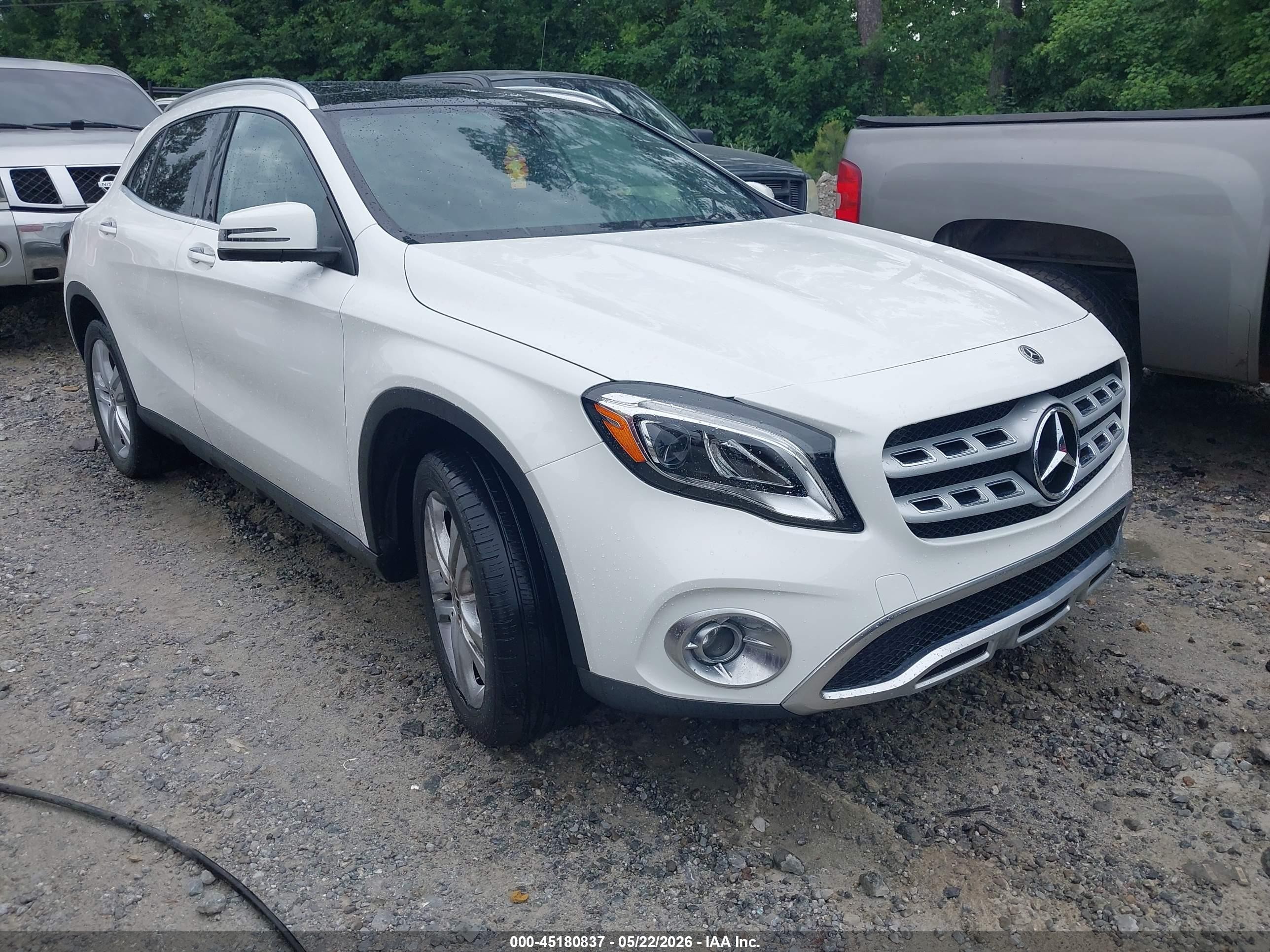 2020 Mercedes-Benz GLA-Class VIN W1NTG4EBXLU029859 — IAAI salvage auction photo