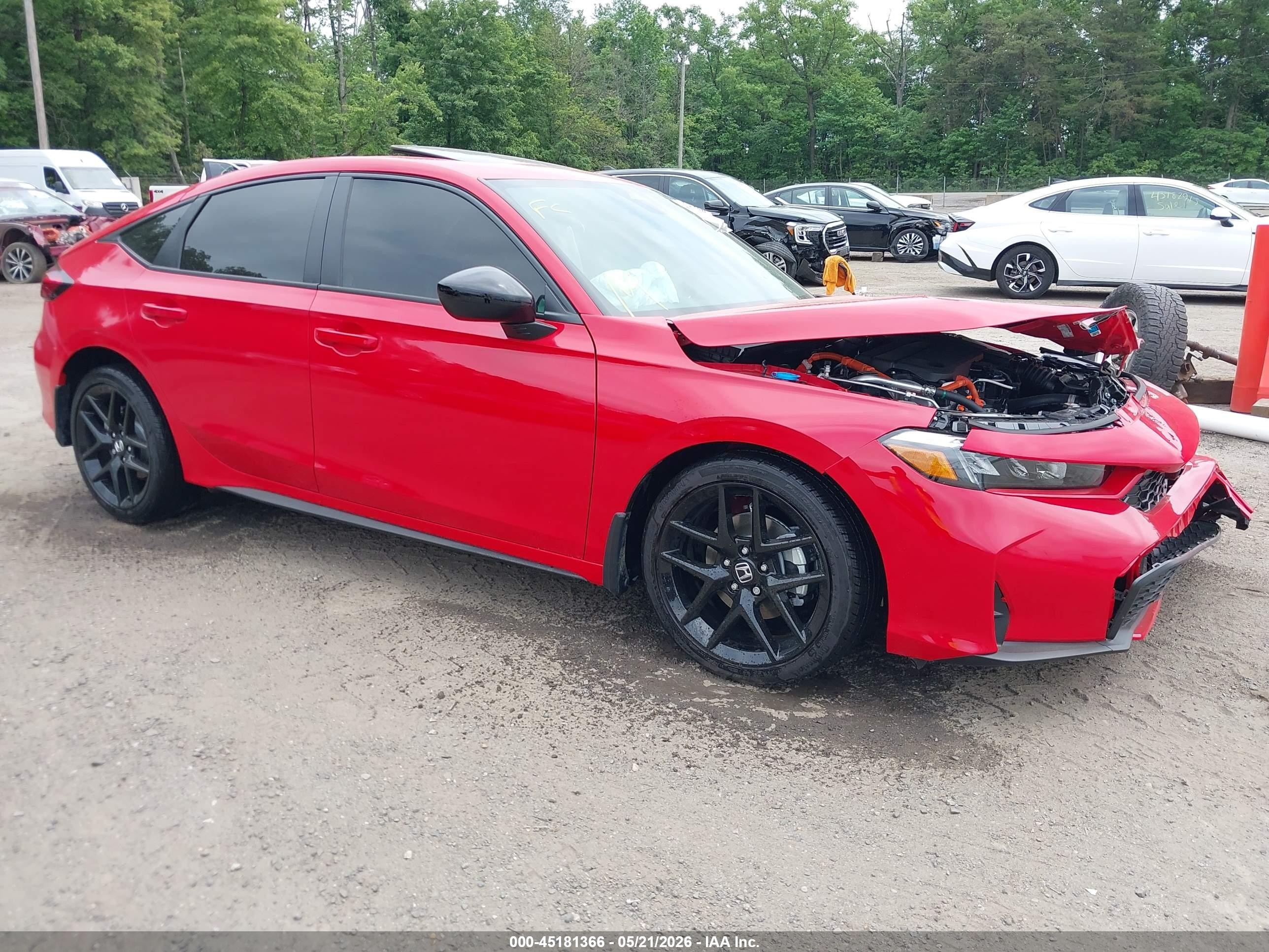 2026 Honda Civic Hybrid VIN 19XFL4H80TE012003 — IAAI salvage auction photo