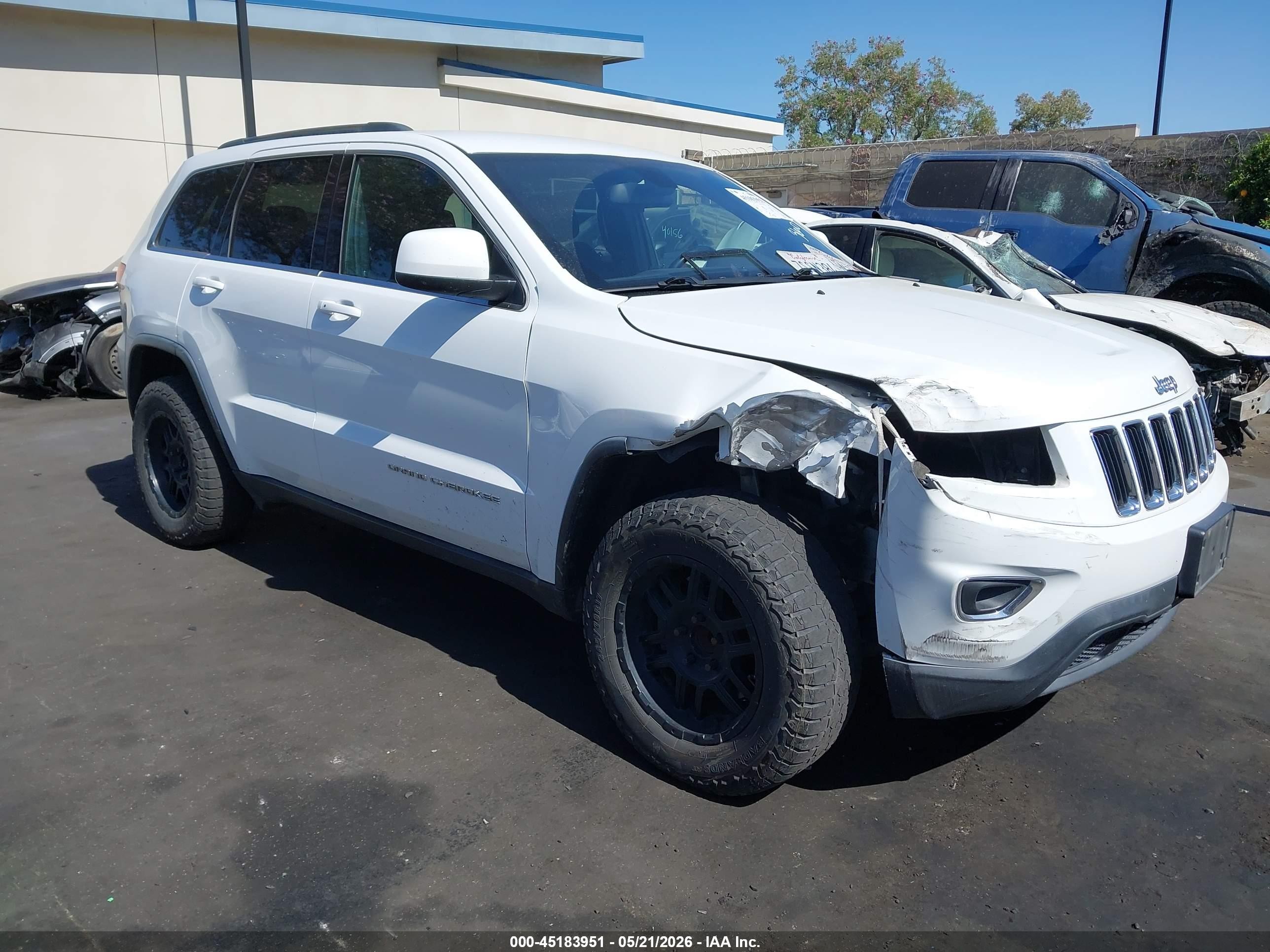 2016 Jeep Grand cherokee VIN 1C4RJEAG9GC482571 IAAI salvage auction — Unknown, Salvage Certificate (California), sold $2,900 on 2026-09-13 (photo 6)