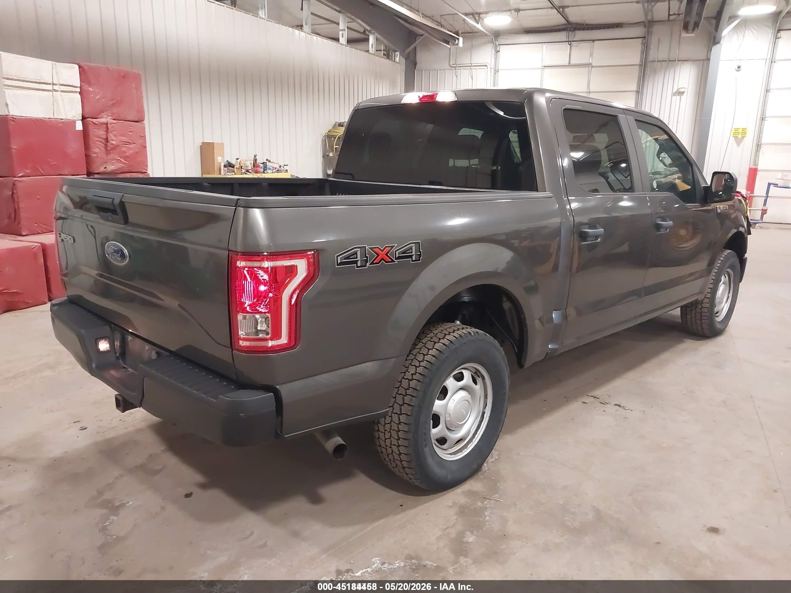 2017 Ford F-150 VIN 1FTEW1E86HKD49642 IAAI salvage auction — Normal Wear, SF97 (South Dakota), sold $18,950 on 2026-07-09 (photo 4)
