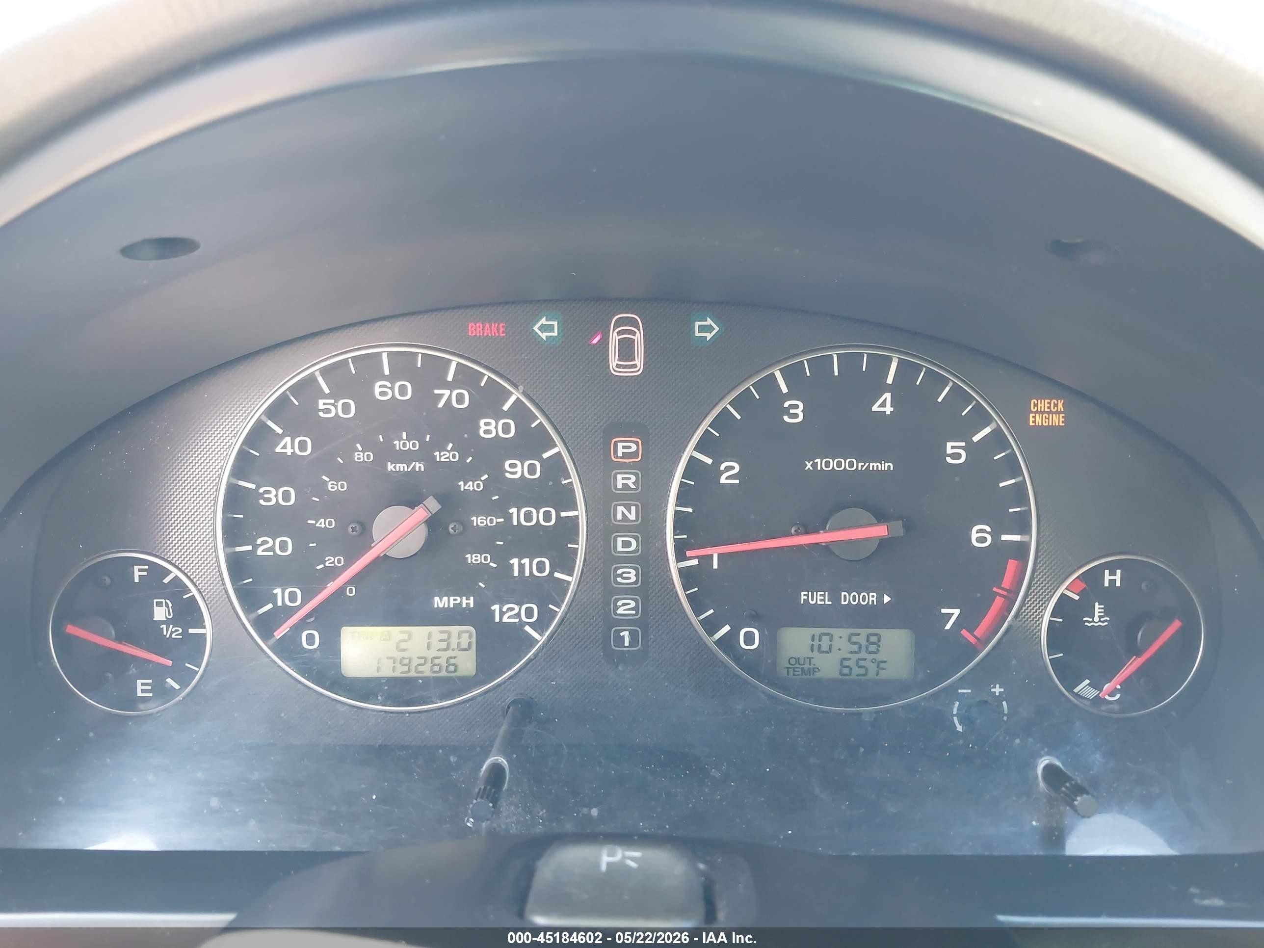 2003 Subaru Outback VIN 4S3BH665X37649159 IAAI salvage auction — Side, Salvage (Oregon), sold $300 on 2026-07-09 (photo 7)