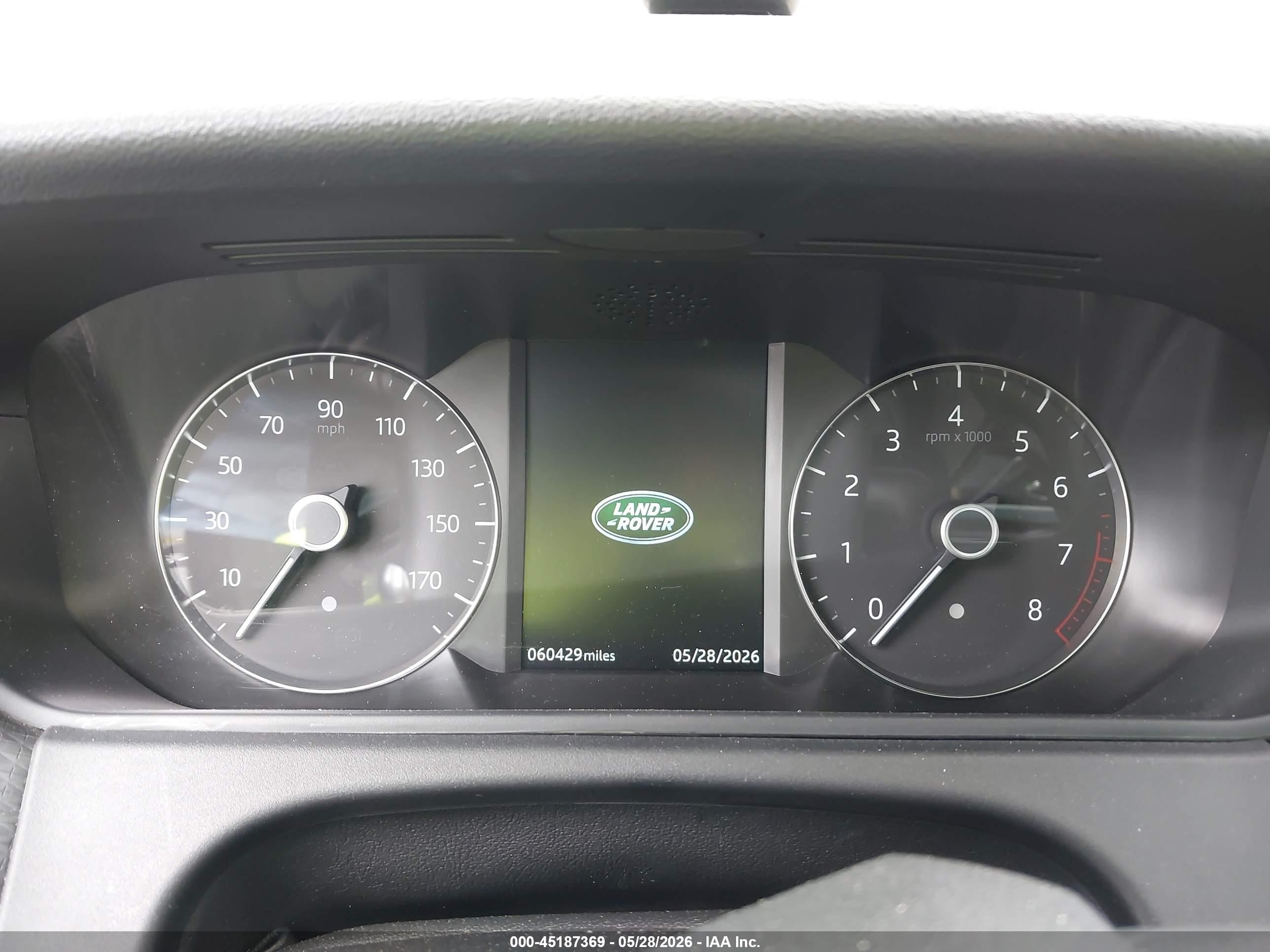 2020 Land rover Range rover velar VIN SALYB2EX6LA269481 IAAI salvage auction — Unknown, Clear (Oklahoma), sold $9,650 on 2026-09-08 (photo 7)