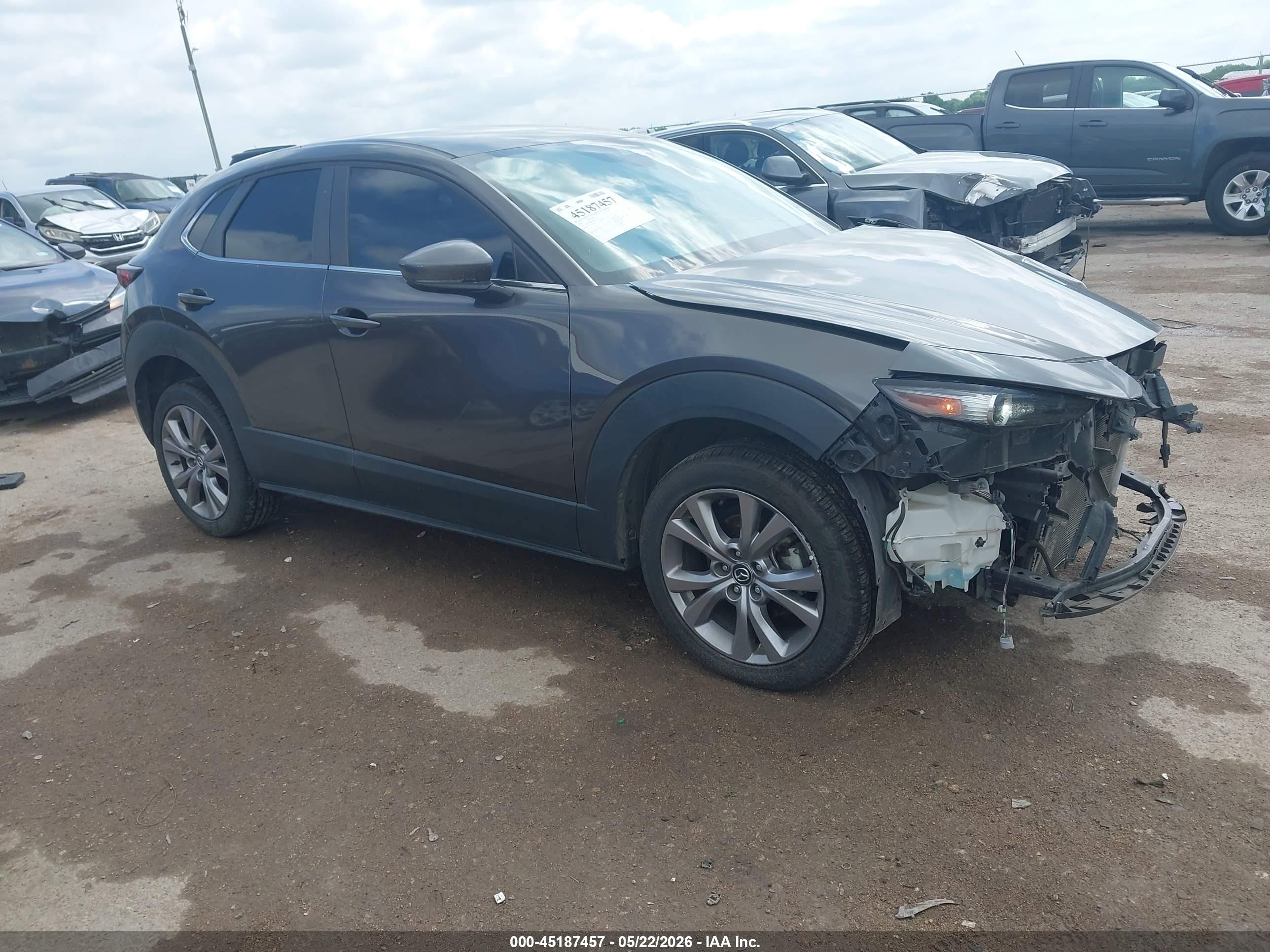 2021 Mazda CX-30 VIN 3MVDMBBL4MM255292 IAAI salvage auction — Front End, Original (Texas), sold $4,000 on 2026-07-11 (photo 1)
