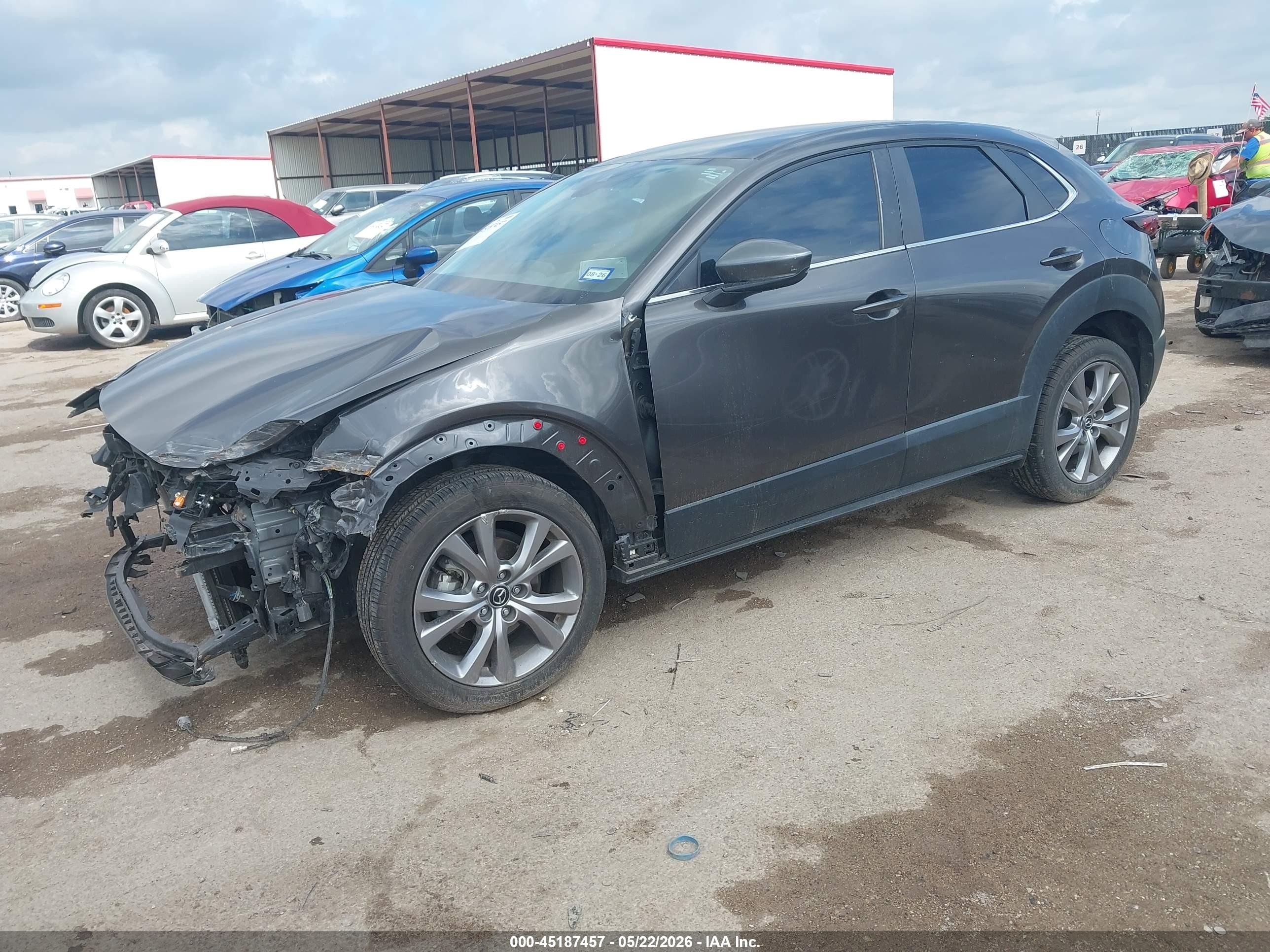 2021 Mazda CX-30 VIN 3MVDMBBL4MM255292 IAAI salvage auction — Front End, Original (Texas), sold $4,000 on 2026-07-11 (photo 2)