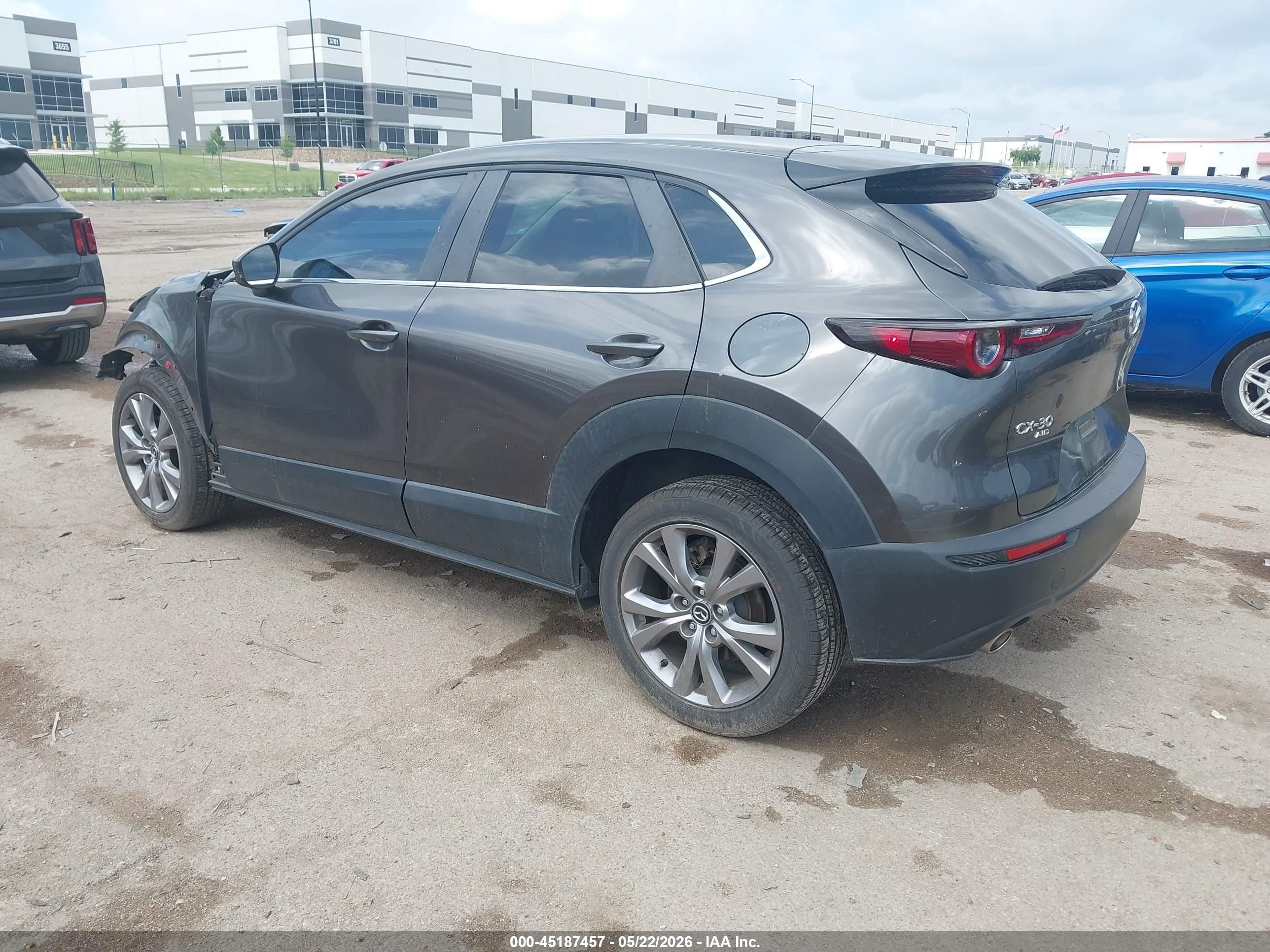 2021 Mazda CX-30 VIN 3MVDMBBL4MM255292 IAAI salvage auction — Front End, Original (Texas), sold $4,000 on 2026-07-11 (photo 3)