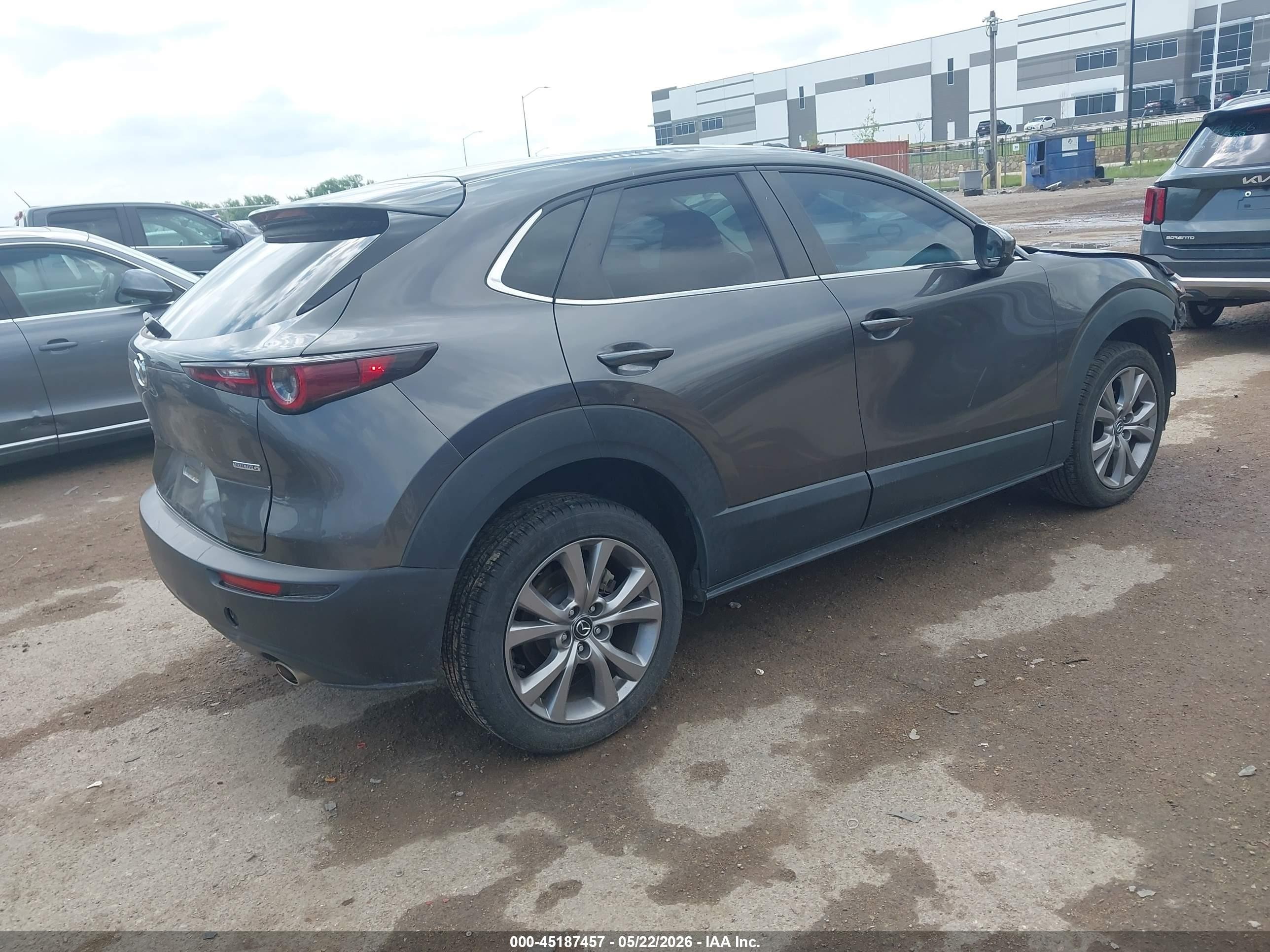 2021 Mazda CX-30 VIN 3MVDMBBL4MM255292 IAAI salvage auction — Front End, Original (Texas), sold $4,000 on 2026-07-11 (photo 4)