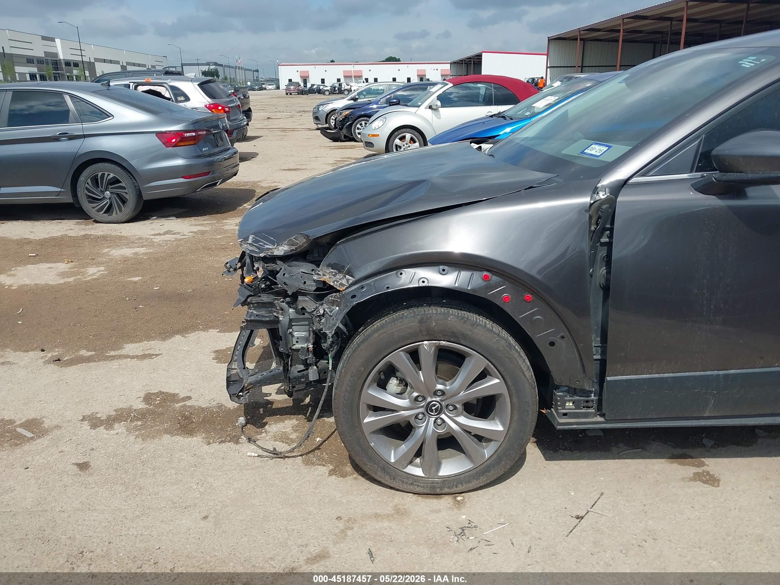 2021 Mazda CX-30 VIN 3MVDMBBL4MM255292 IAAI salvage auction — Front End, Original (Texas), sold $4,000 on 2026-07-11 (photo 6)