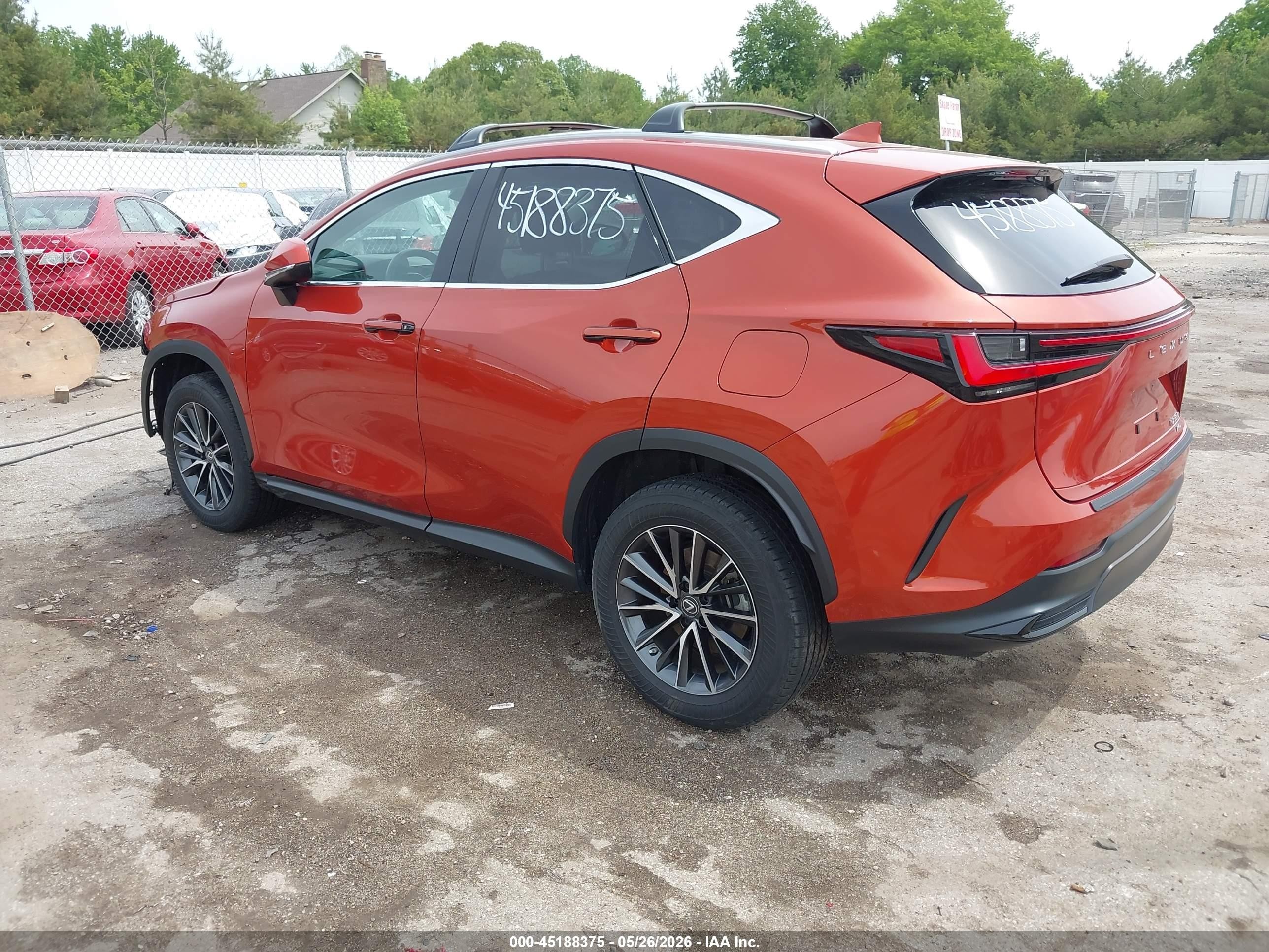 2023 Lexus NX 350h VIN 2T2AKCEZ7PC014402 IAAI salvage auction — Front End, Salvage (Michigan), sold $20,800 on 2026-09-24 (photo 3)