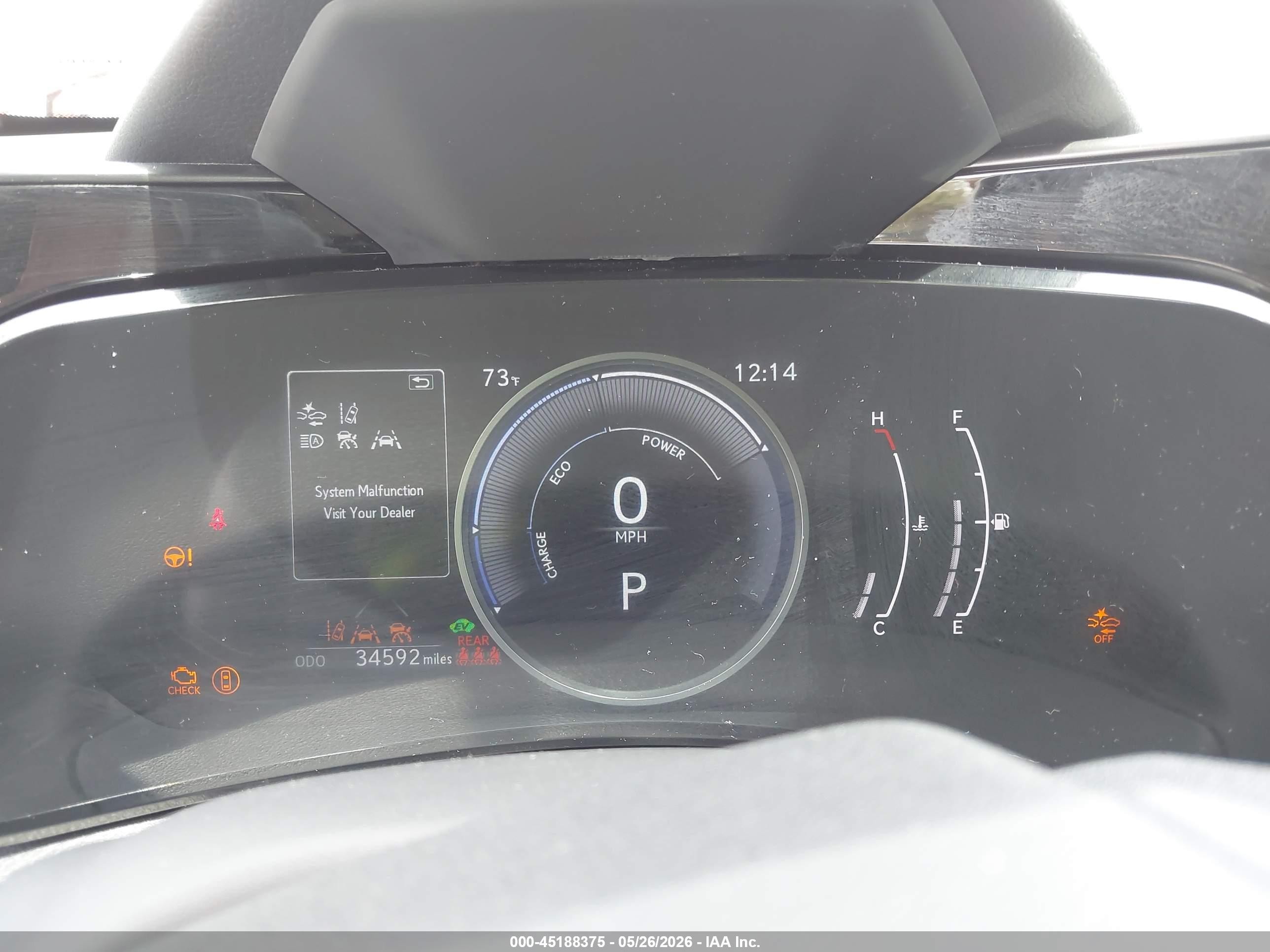 2023 Lexus NX 350h VIN 2T2AKCEZ7PC014402 IAAI salvage auction — Front End, Salvage (Michigan), sold $20,800 on 2026-09-24 (photo 7)