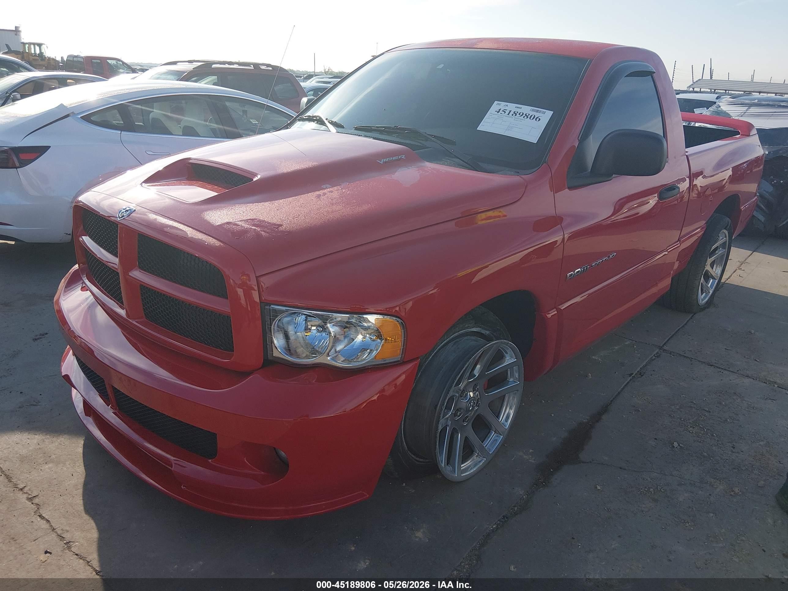 2004 Dodge Ram 1500 VIN 3D7HA16H04G235282 IAAI salvage auction — Unknown, Original (Texas), sold $32,750 on 2026-08-27 (photo 2)