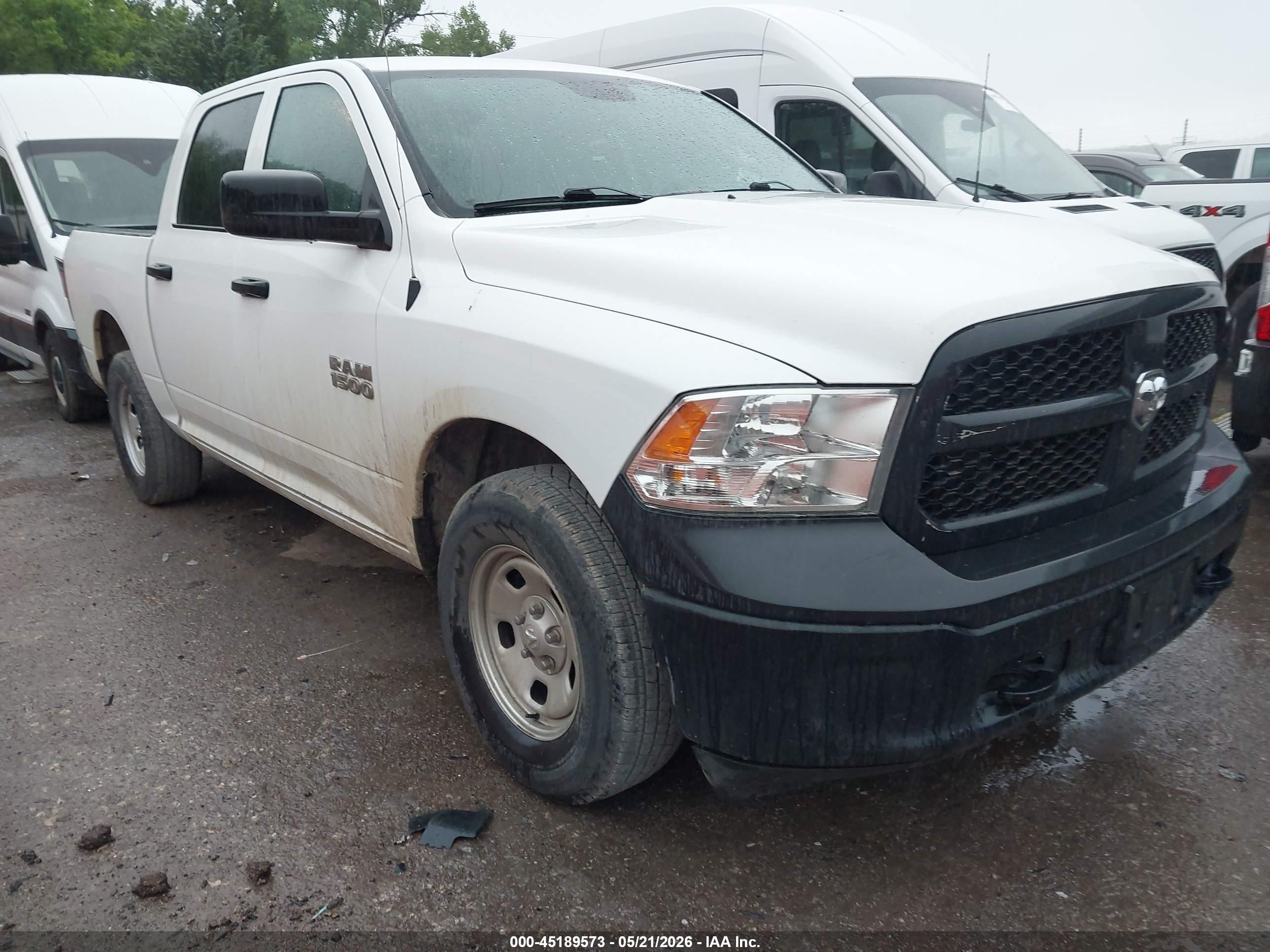 2016 Ram 1500 VIN 1C6RR7KG3GS362569 IAAI salvage auction — Normal Wear, SF97 (Oklahoma), sold $15,850 on 2026-07-09 (photo 1)