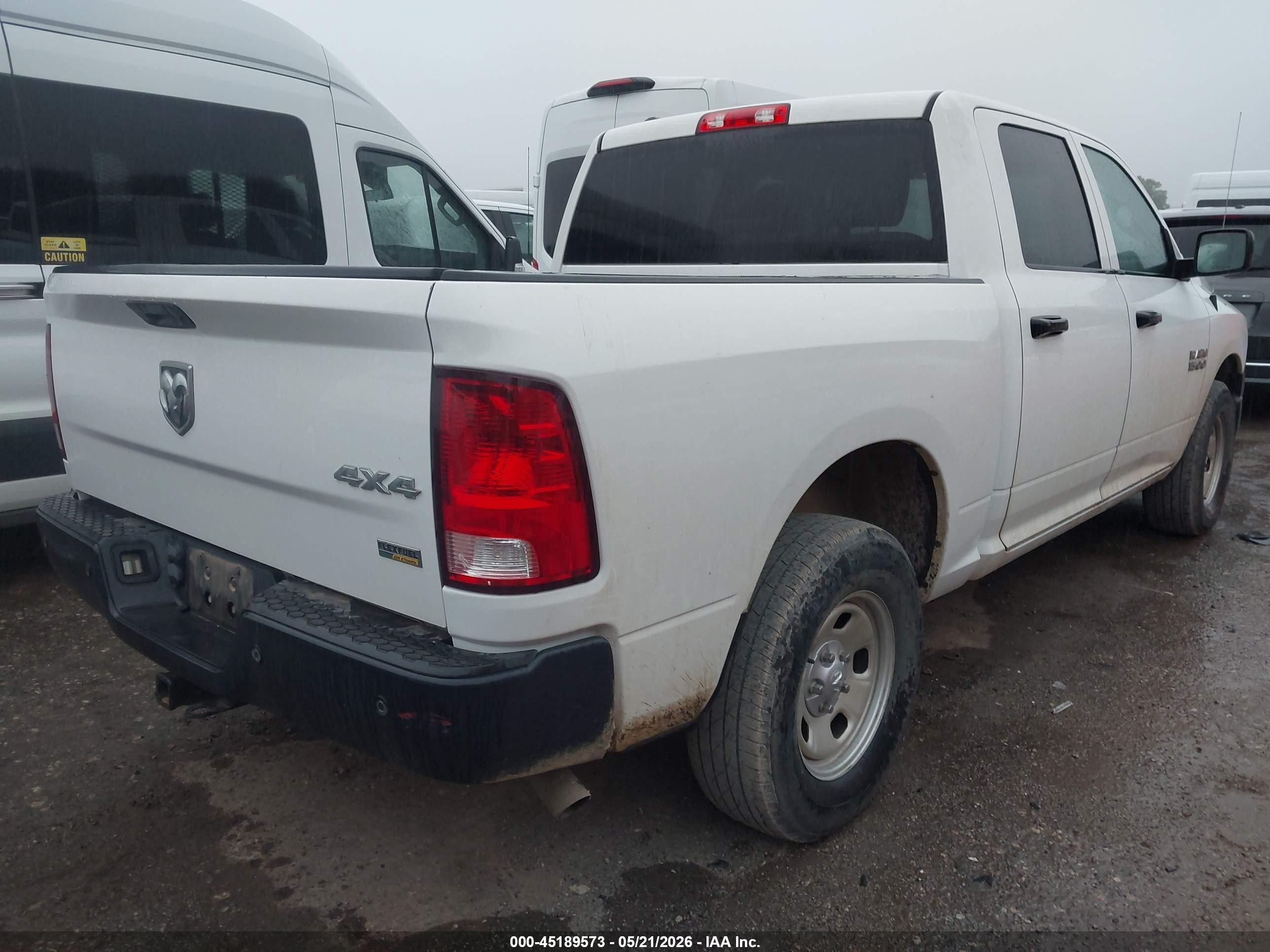 2016 Ram 1500 VIN 1C6RR7KG3GS362569 IAAI salvage auction — Normal Wear, SF97 (Oklahoma), sold $15,850 on 2026-07-09 (photo 4)
