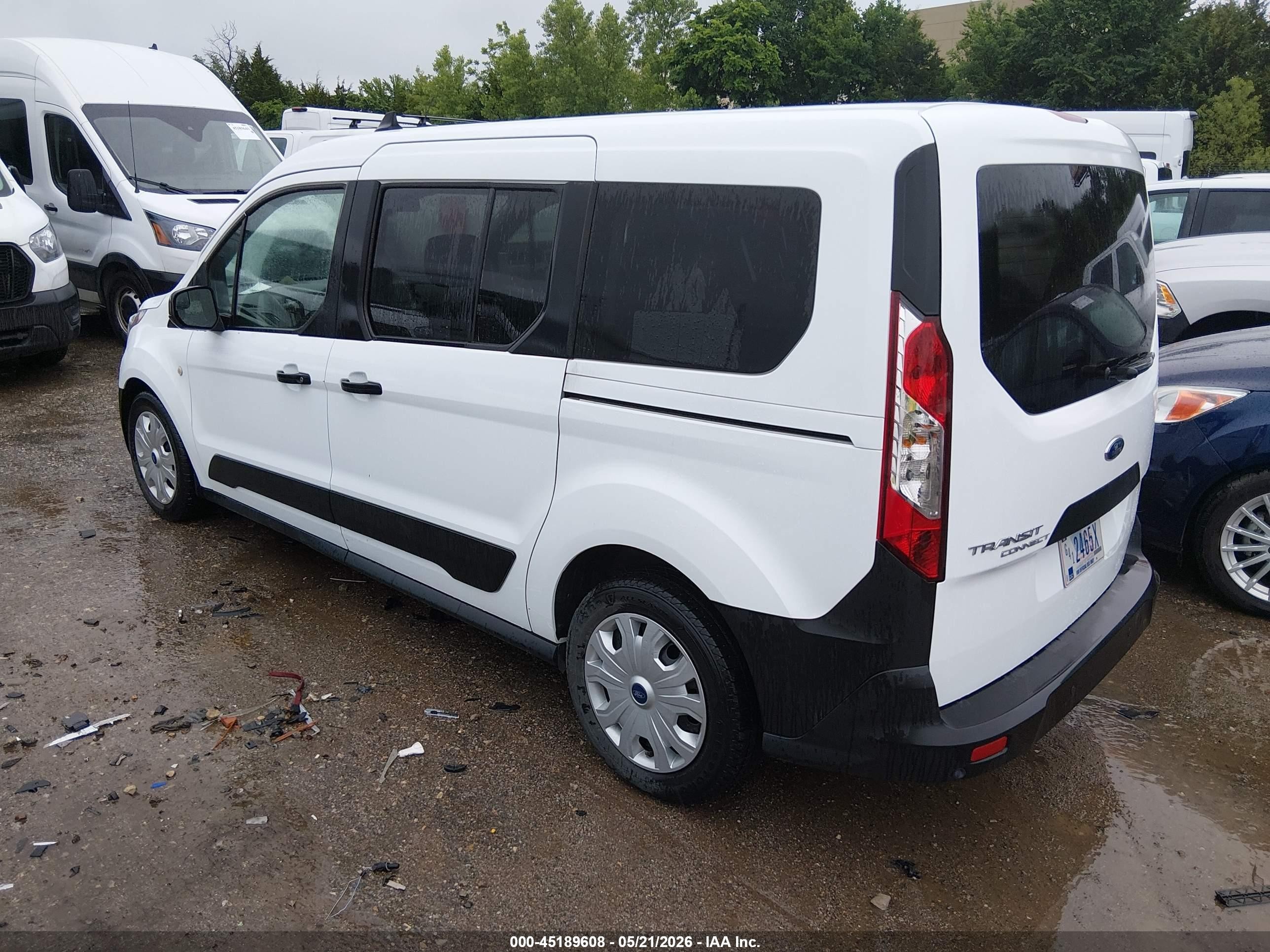 2020 Ford Transit Connect VIN NM0GE9E23L1479332 IAAI salvage auction — Unknown, SF97 (Oklahoma), sold $11,700 on 2026-07-09 (photo 3)