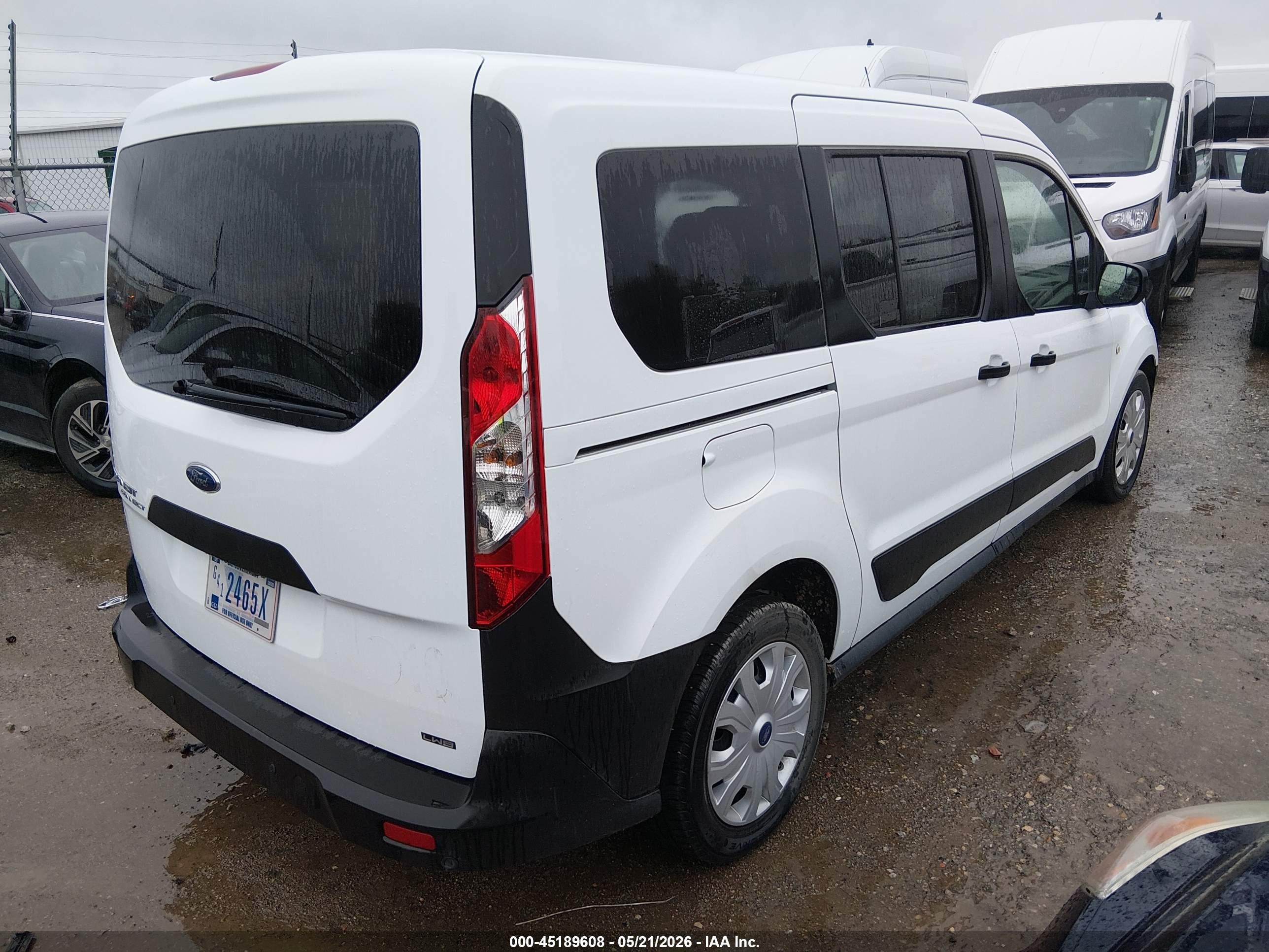 2020 Ford Transit Connect VIN NM0GE9E23L1479332 IAAI salvage auction — Unknown, SF97 (Oklahoma), sold $11,700 on 2026-07-09 (photo 4)