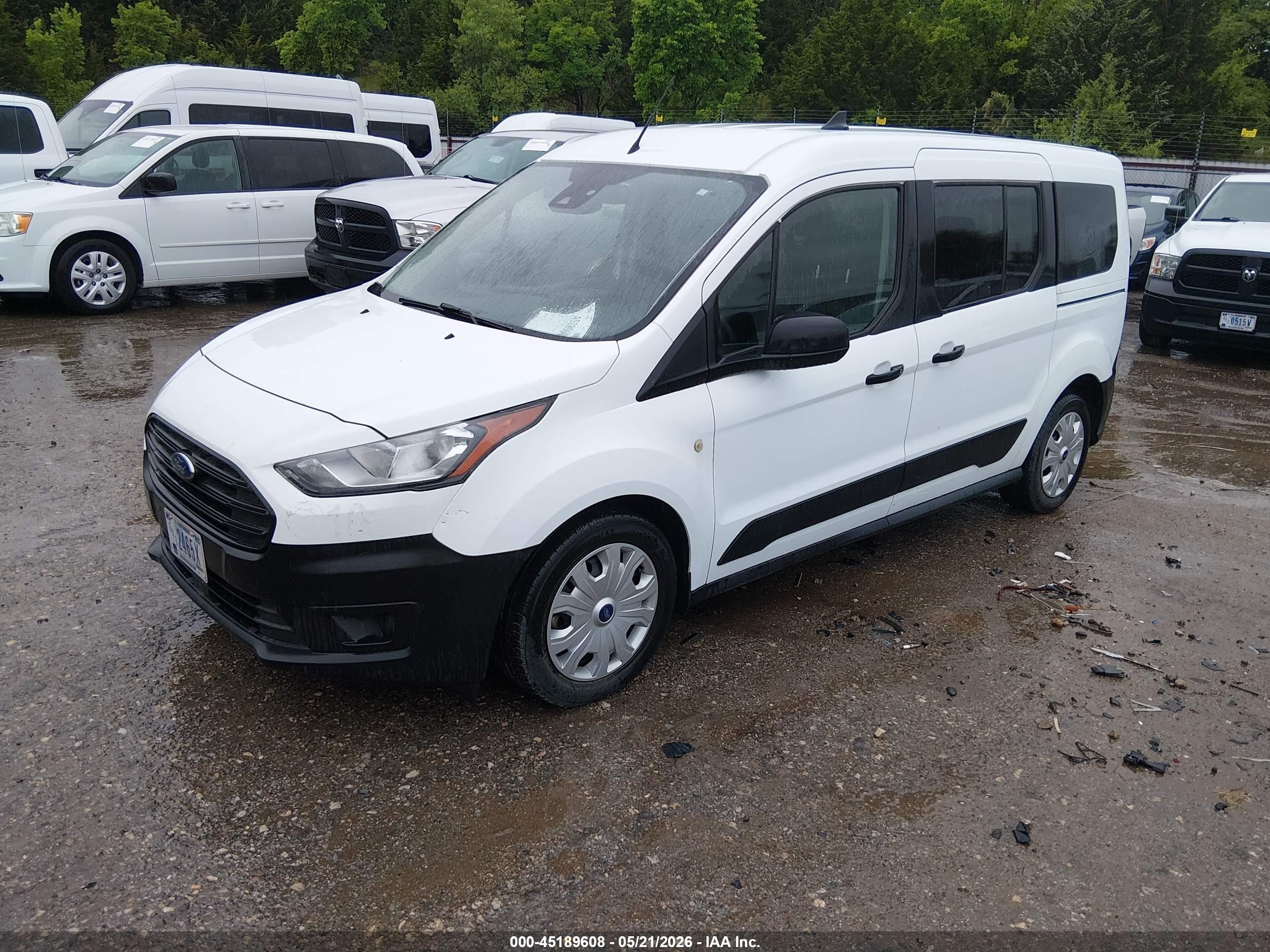 2020 Ford Transit Connect VIN NM0GE9E23L1479332 IAAI salvage auction — Unknown, SF97 (Oklahoma), sold $11,700 on 2026-07-09 (photo 2)