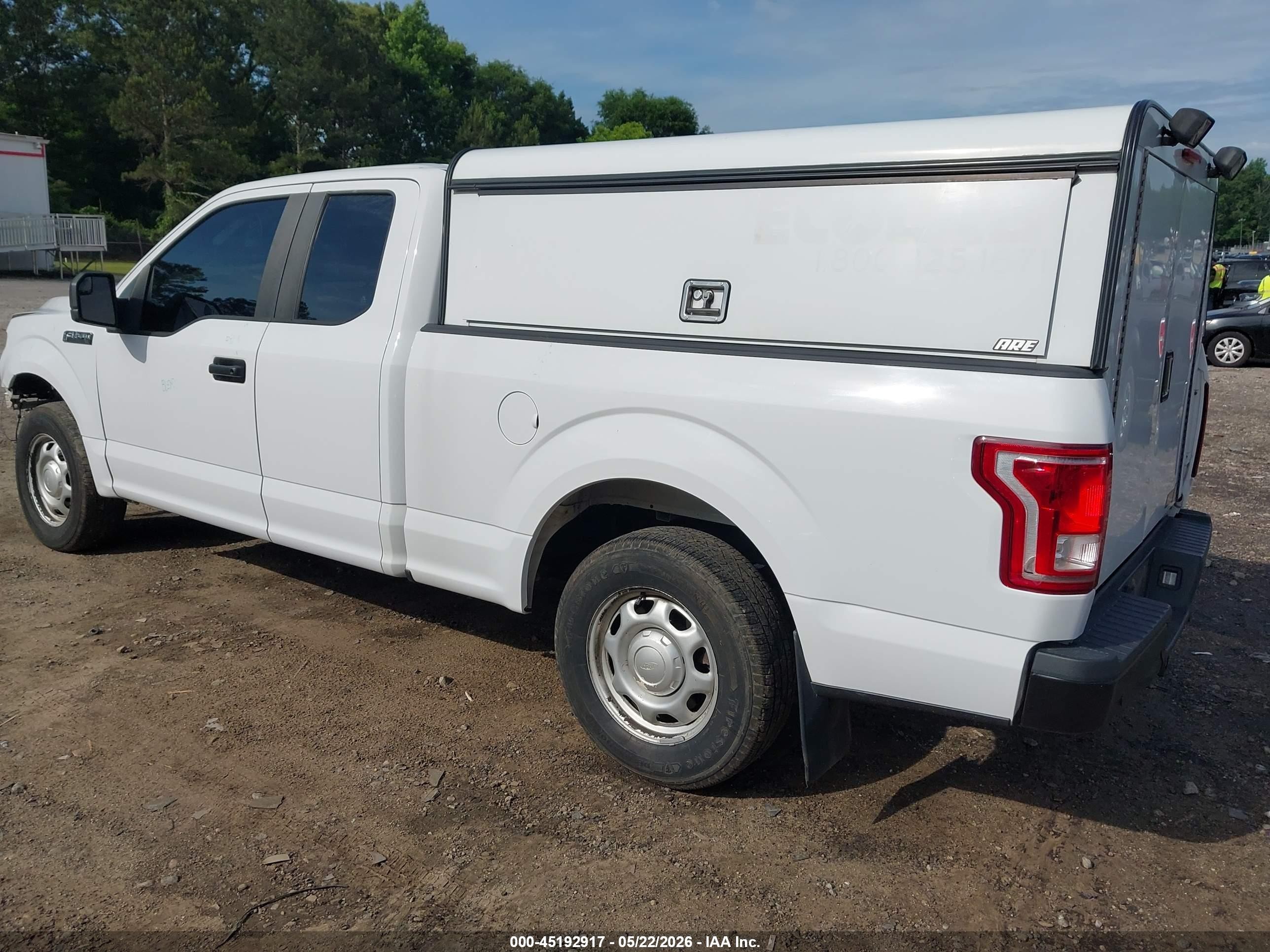 2017 Ford F-150 VIN 1FTEX1C8XHKD47277 IAAI salvage auction — Front End, Salvage (Georgia), sold $3,100 on 2026-07-11 (photo 3)