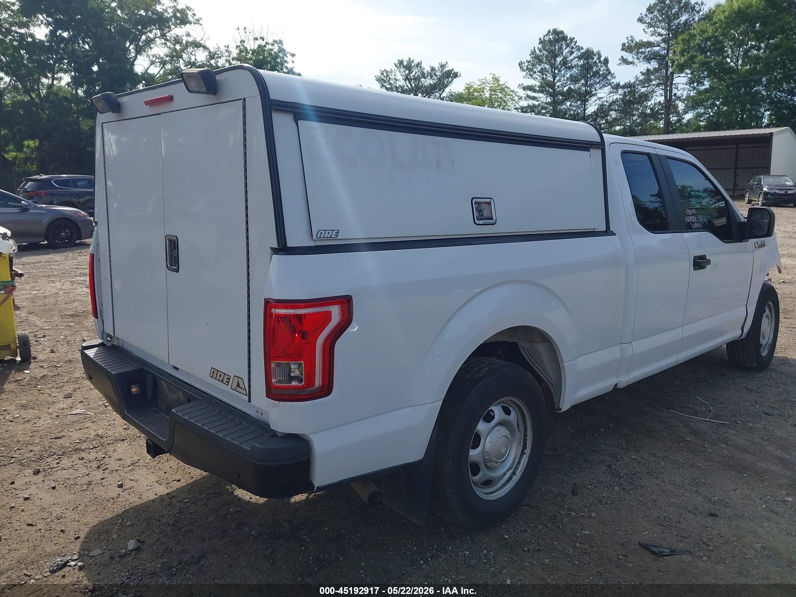 2017 Ford F-150 VIN 1FTEX1C8XHKD47277 IAAI salvage auction — Front End, Salvage (Georgia), sold $3,100 on 2026-07-11 (photo 4)