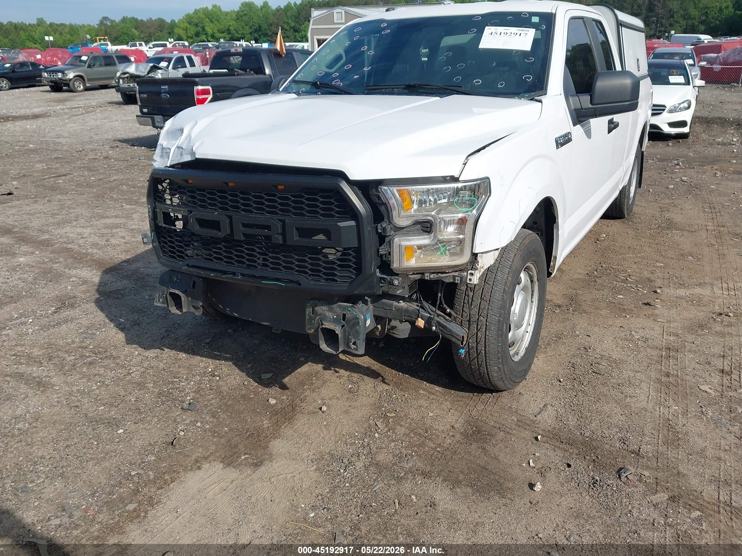 2017 Ford F-150 VIN 1FTEX1C8XHKD47277 IAAI salvage auction — Front End, Salvage (Georgia), sold $3,100 on 2026-07-11 (photo 6)